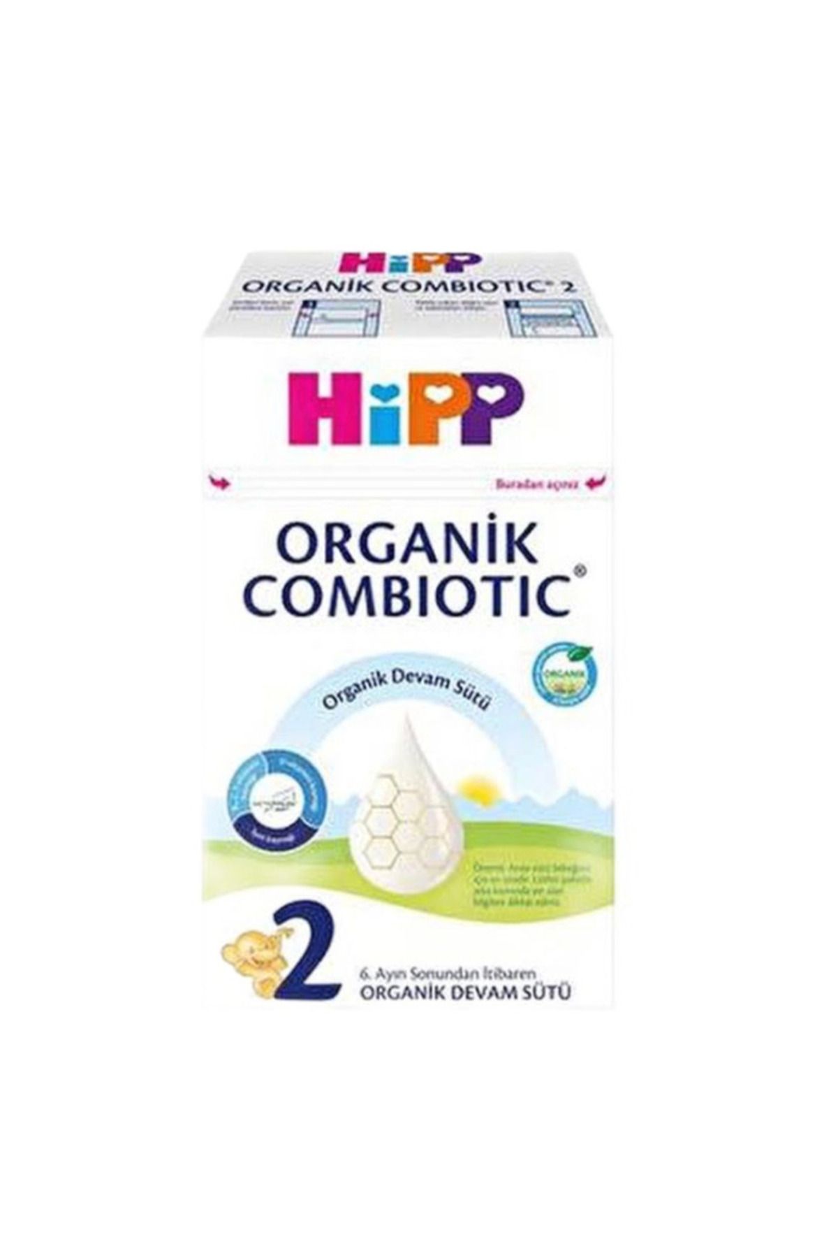 Hipp Organik 2 Numara Organik Devam Sütü 600 gr