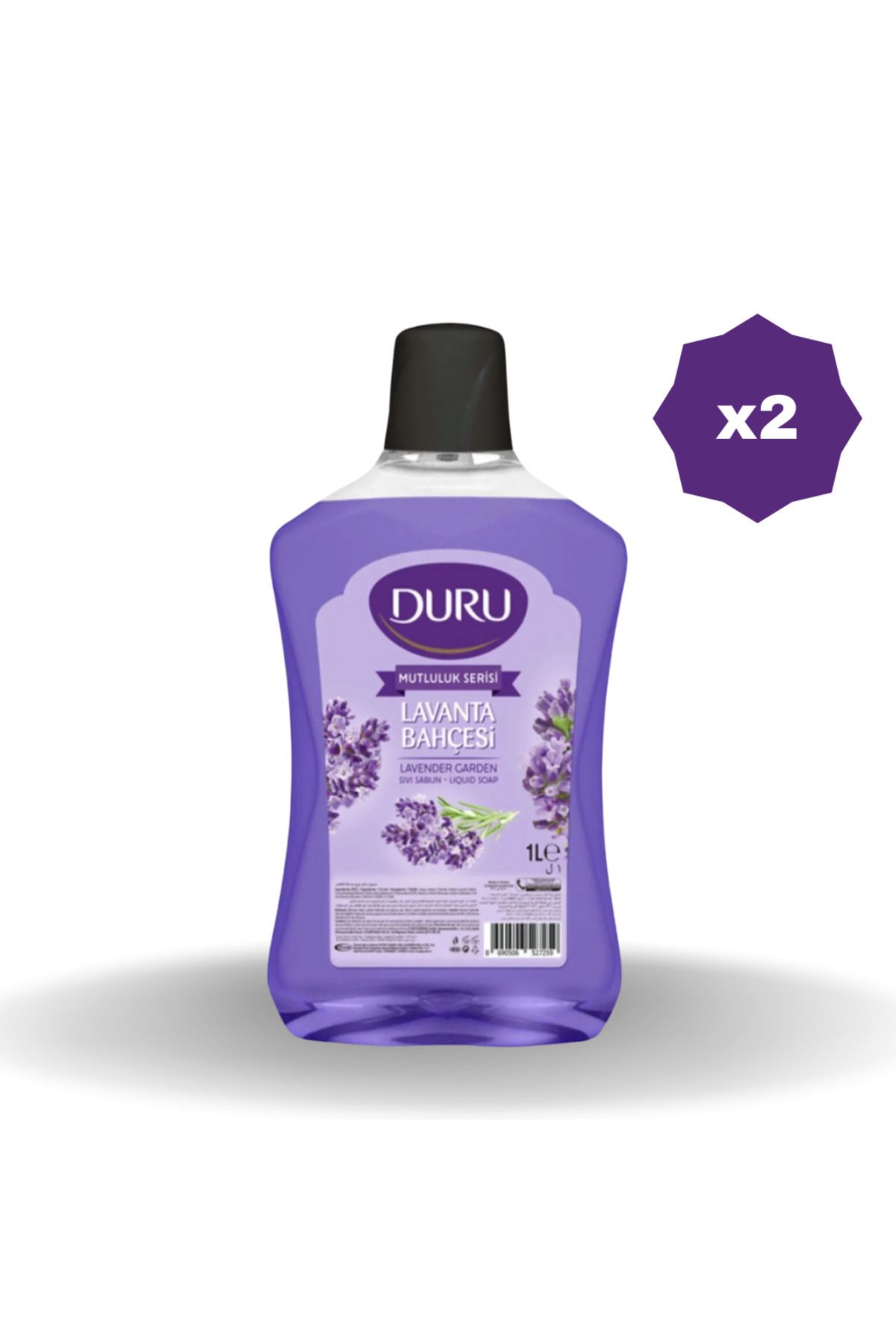 Duru SIVI SABUN LAVANTA BAHÇESİ 1000 ML - (2 ADET)