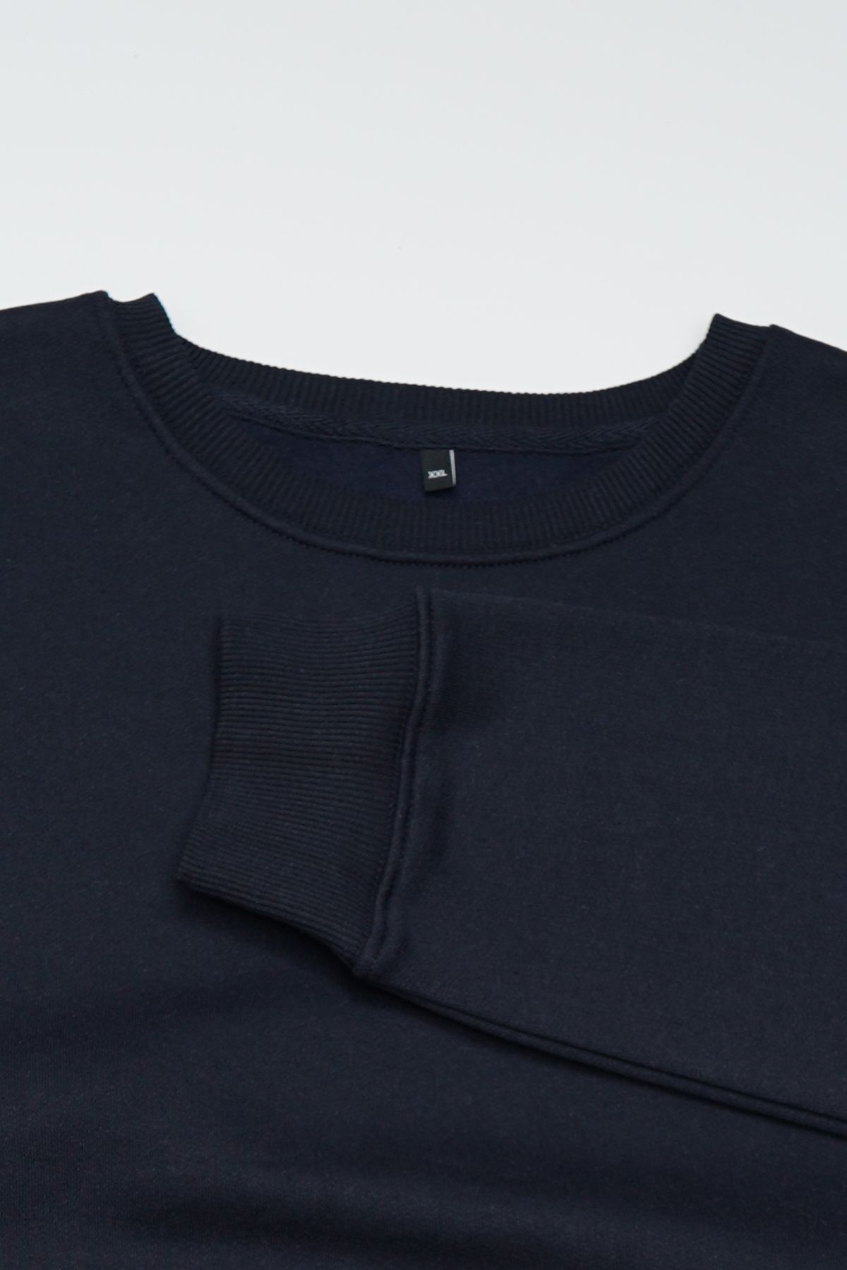 so cool-Navy Blue Sweatshirt Muhammad Ali Box The Will Must Be Stronger Than The Skill Printed Unisex Sweat 2