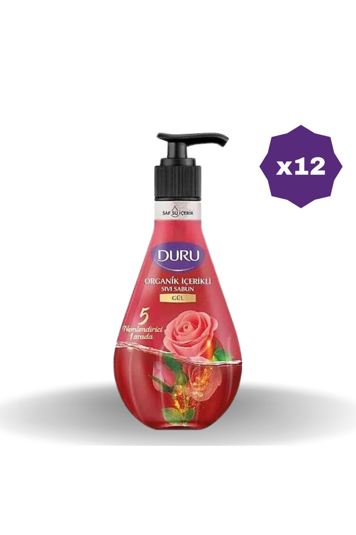 Duru SIVI SABUN GÜL 500 ML - (12 ADET)