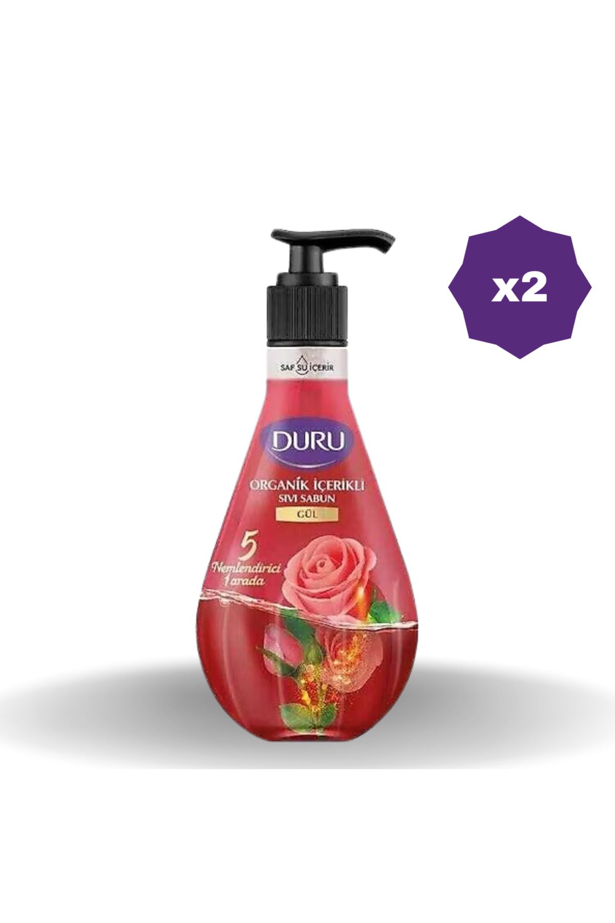 Duru SIVI SABUN GÜL 500 ML - (2 ADET)