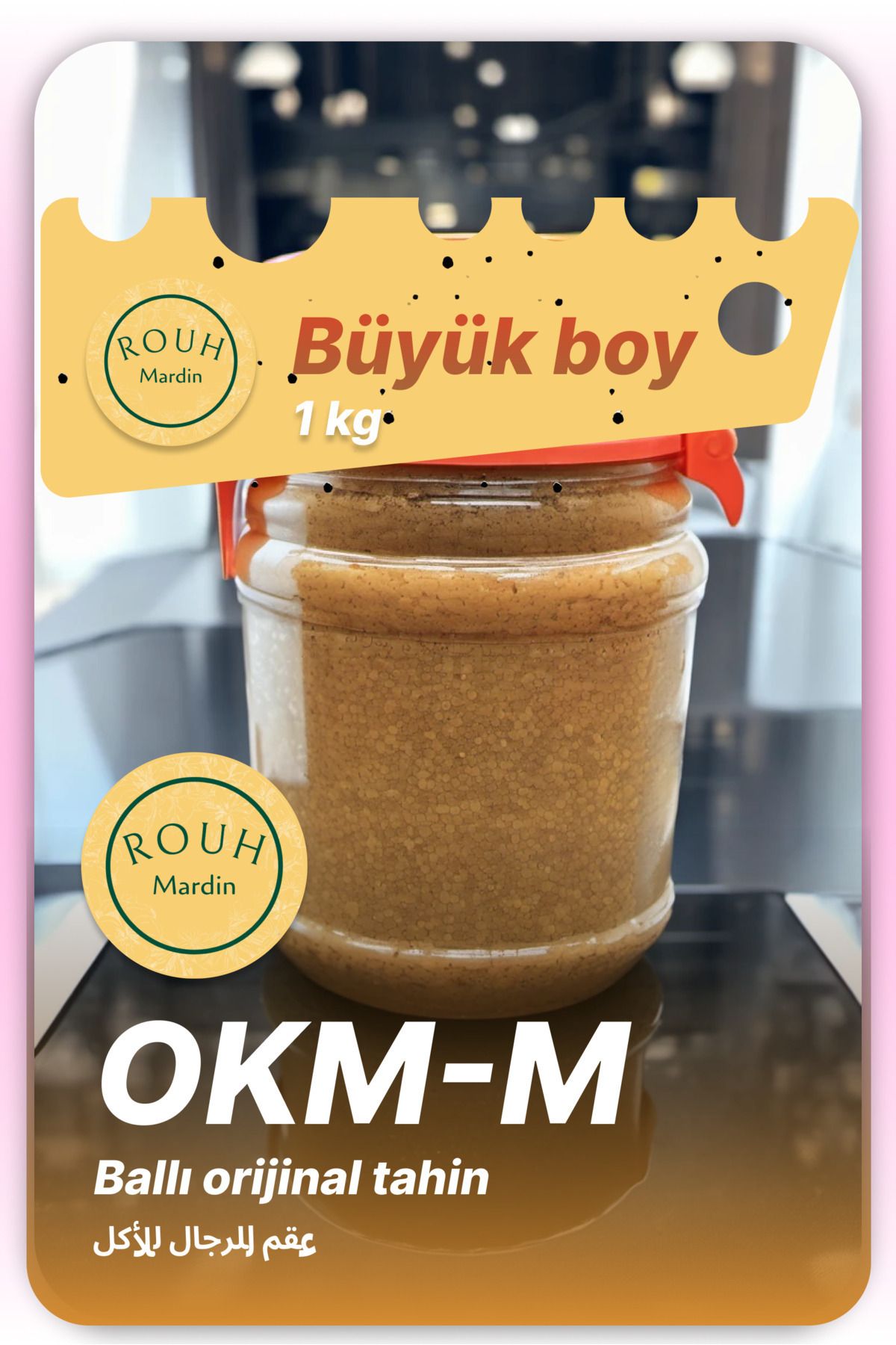 ROUH Mardin Ballı orijinal tahin OKM-M 1 kg