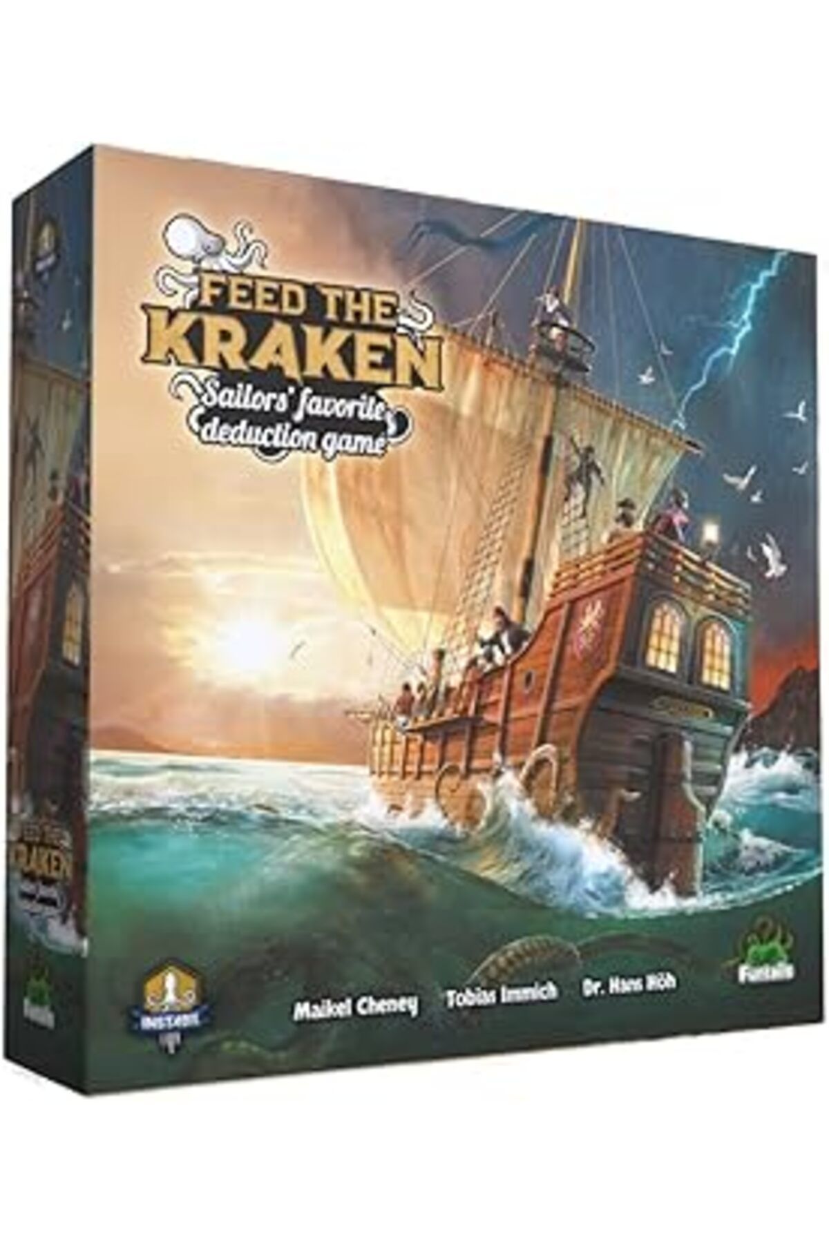 Cepahir Funtails B0957Tm8D9 Feed The Kraken (Basic Edition Almanca/İNgilizce) - 12 Yaş Ve Üstünde 5-11 Oyun