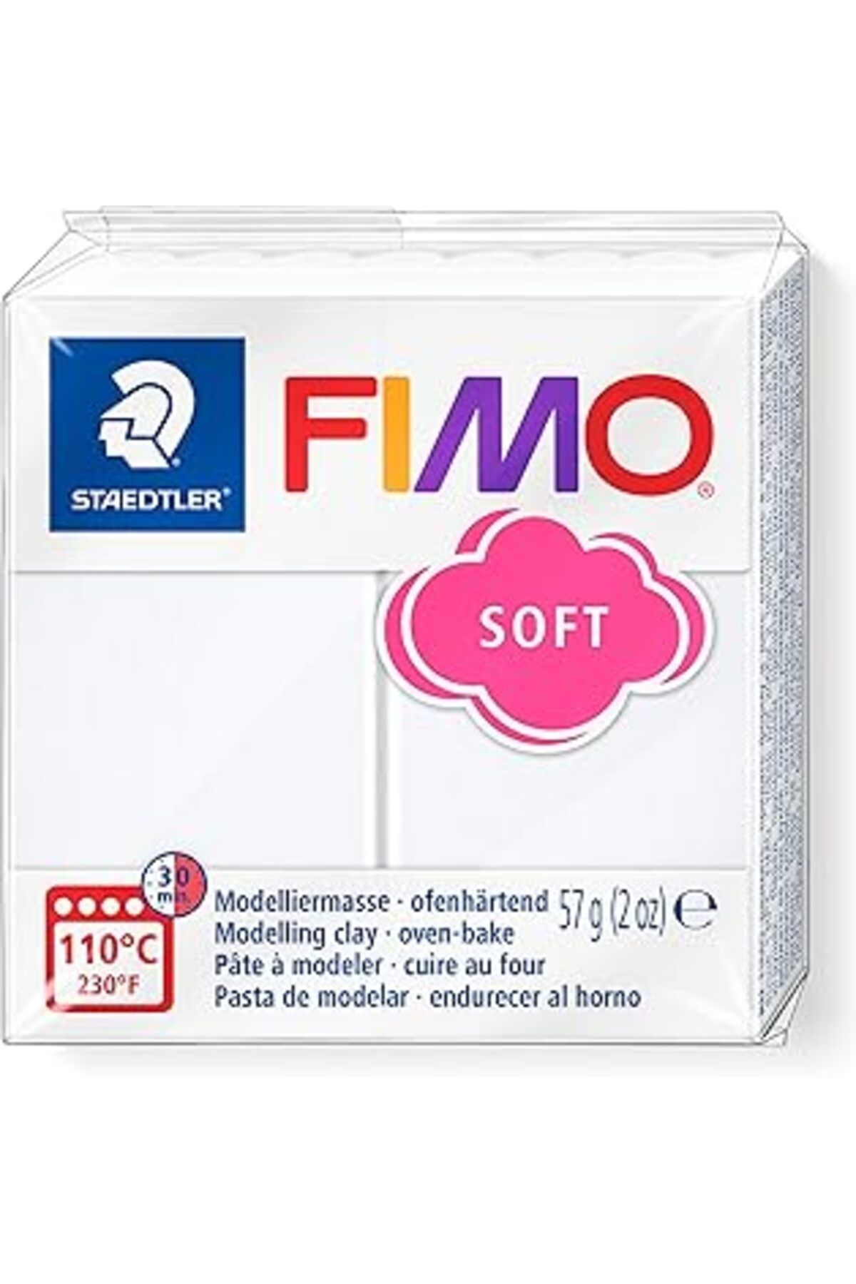 Cepahir Staedtler Fimo 80200 Soft Modelleme Kili 57 Gr Beyaz