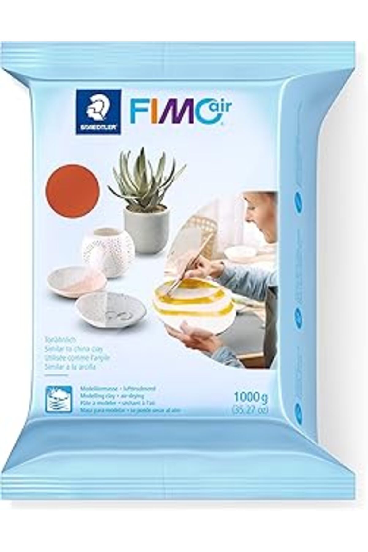 Cepahir Fimo Air Basic Modelleme Kili - 1000Gr. - Terrakot