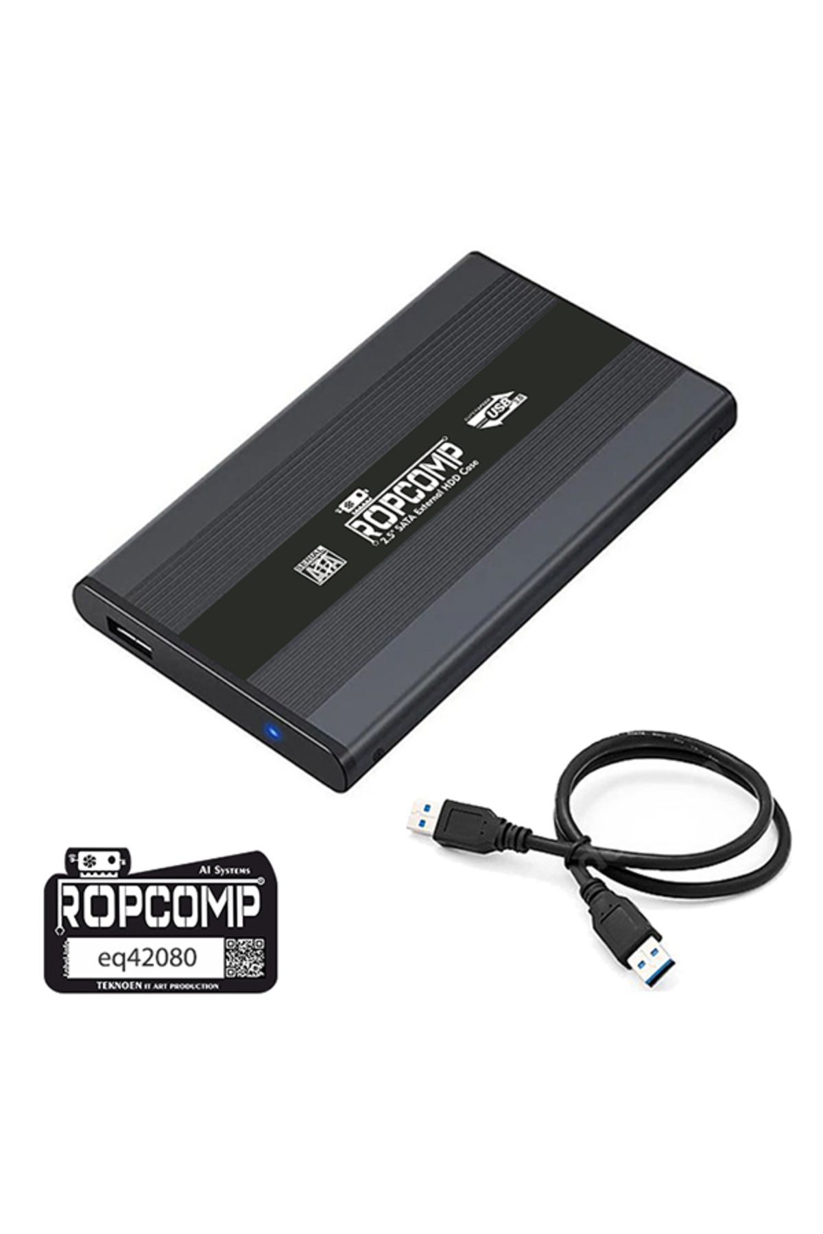 Ropcomp 2.5" USB 3.0 Sata Harici SSD - HDD Kutusu