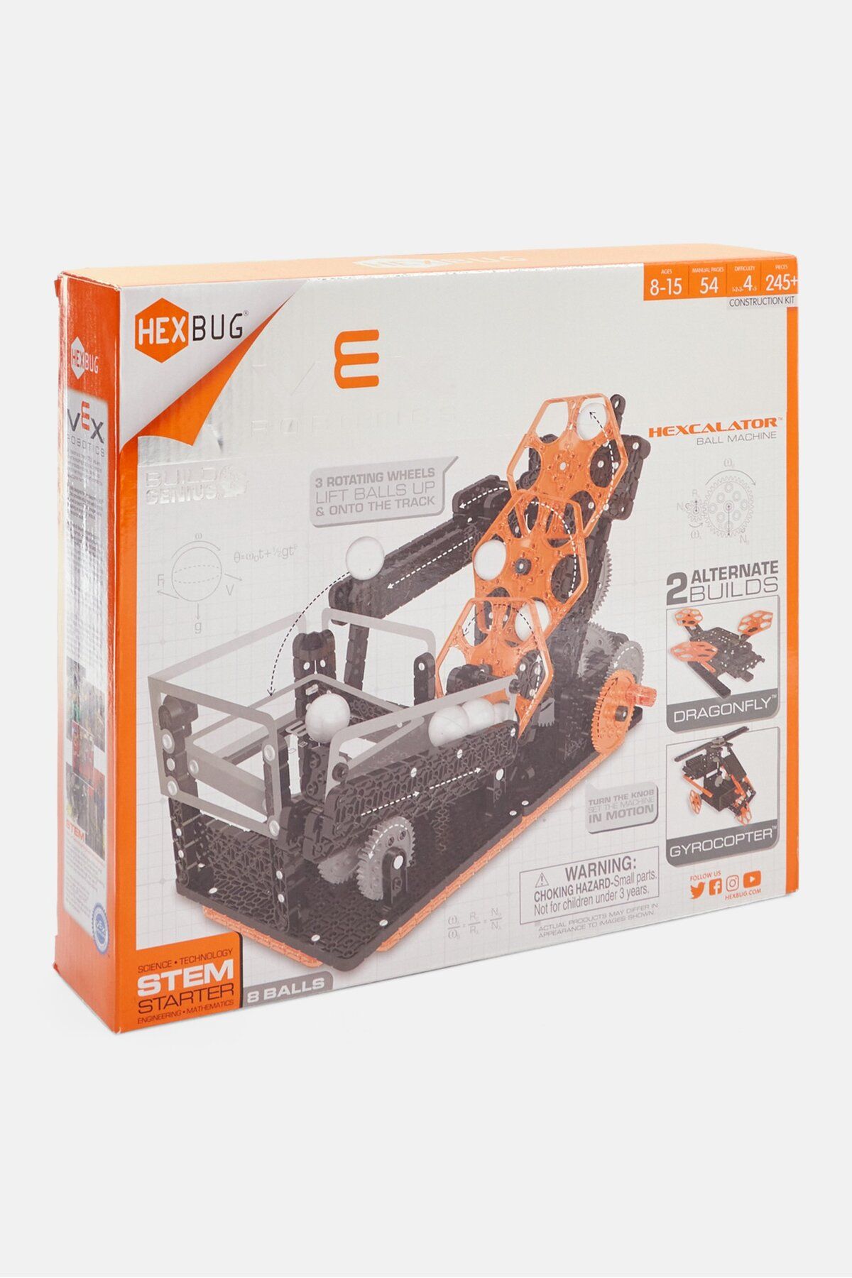 Hexbug-Hexcalator Ball Machine Vex Rob, Orange 3