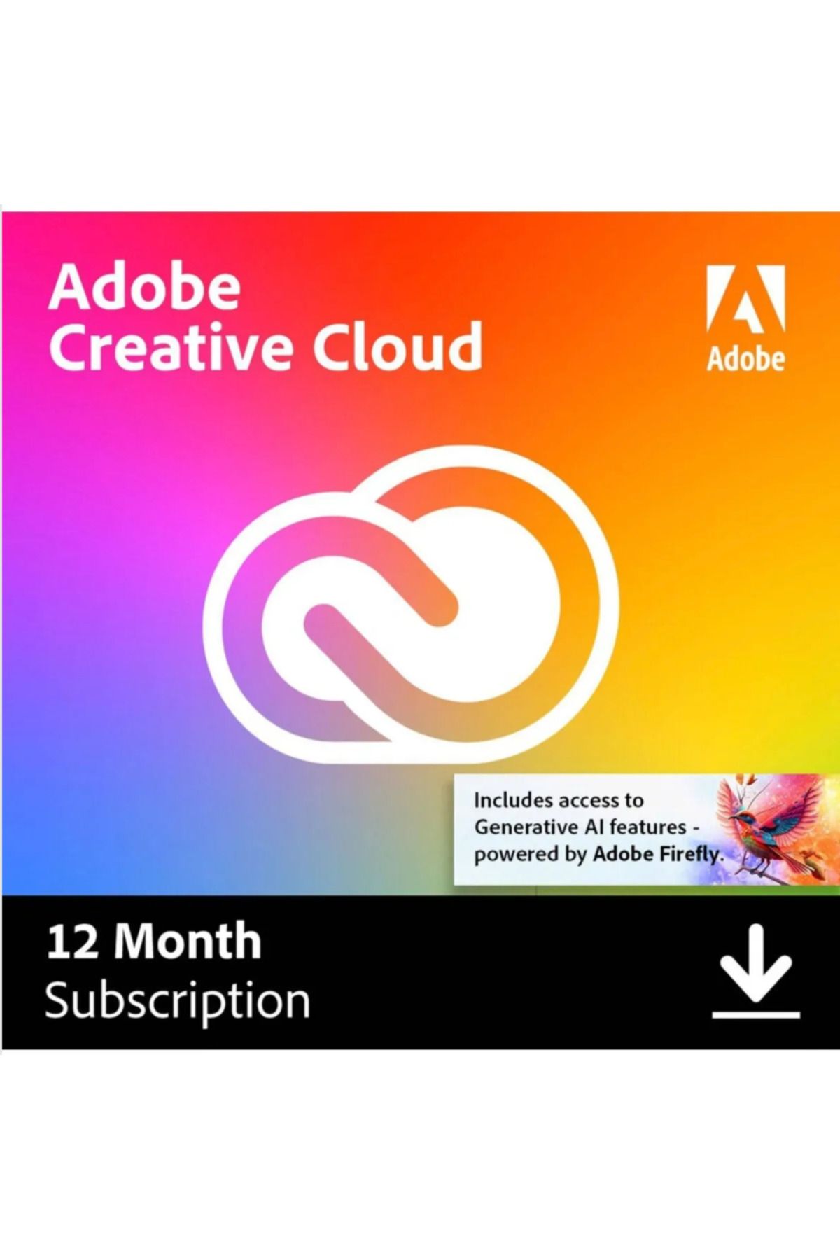 Adobe Creative Cloud 2025 (Tüm Uygulamalar) - 12 Aylık Abonelik Hesabı