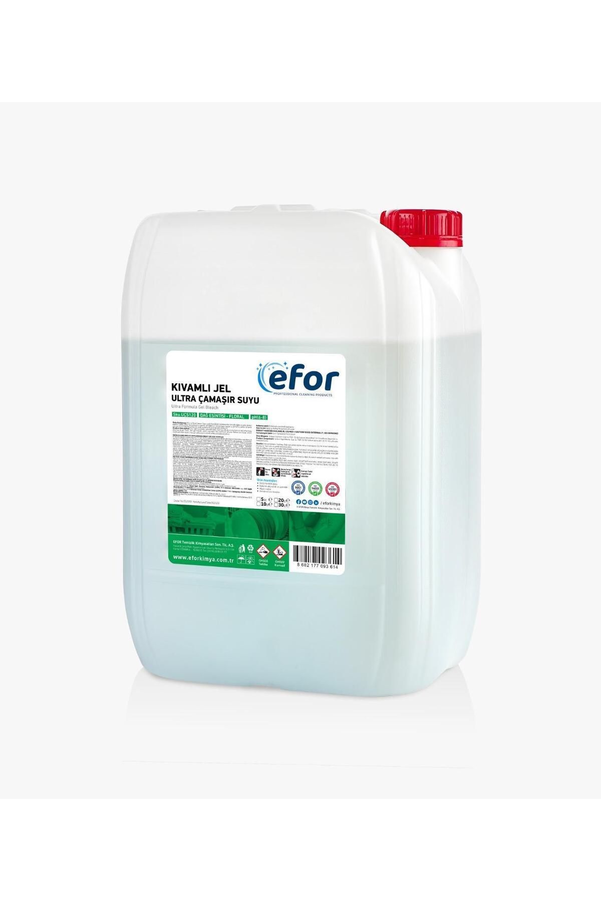 Efor ULTRA Hijyenik Çamaşır Suyu - 5 Kg