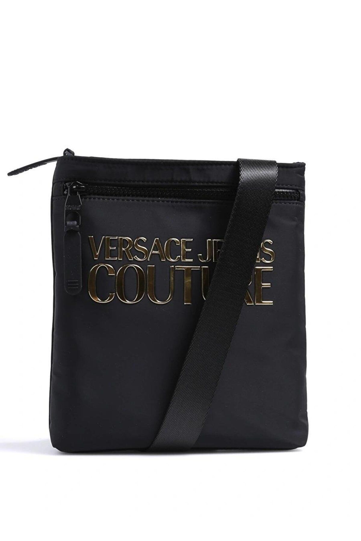 VERSACE JEANS COUTURE-74Ya4B94-Zs394-G89 Black Crossbody Bag 1