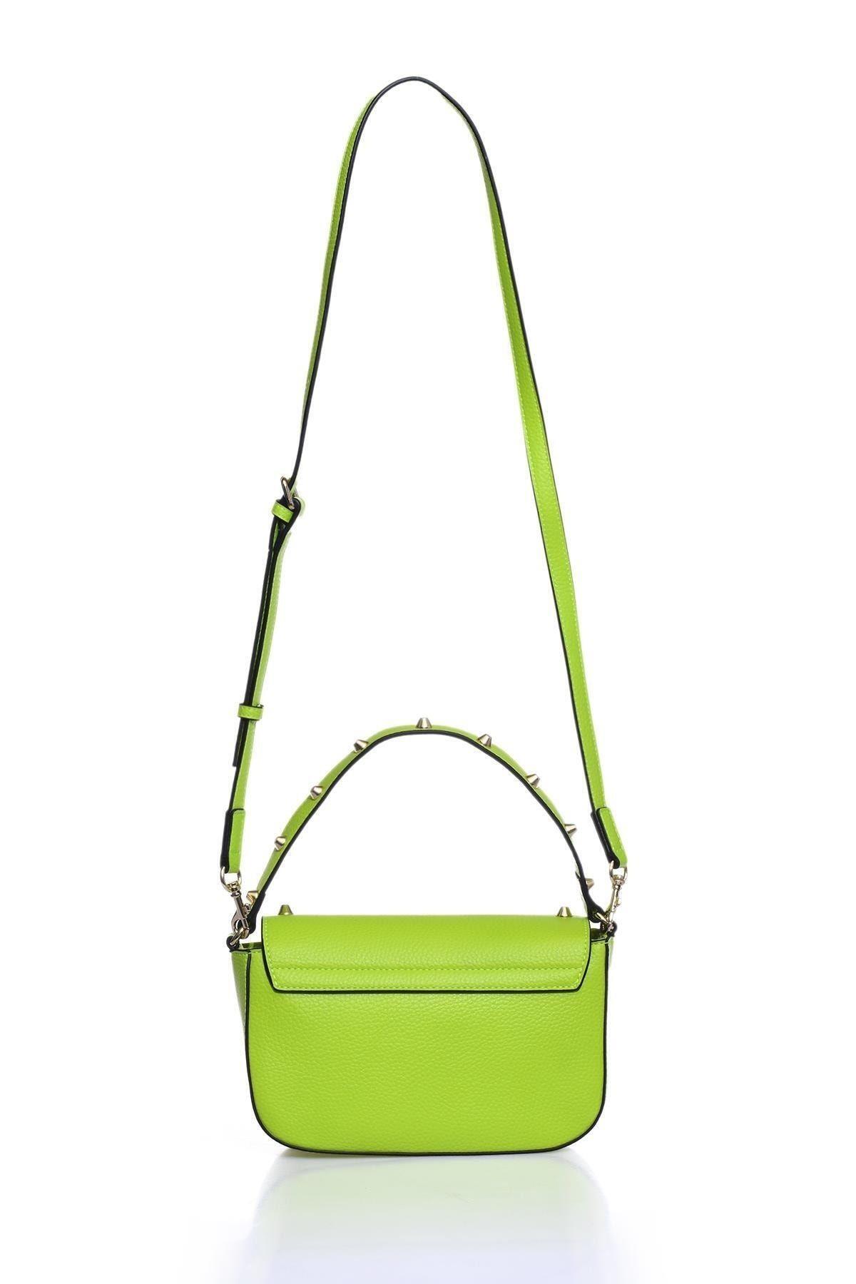 VERSACE JEANS COUTURE 74va4be1-zs413-110 Yeşil Kadın Omuz Çantası
