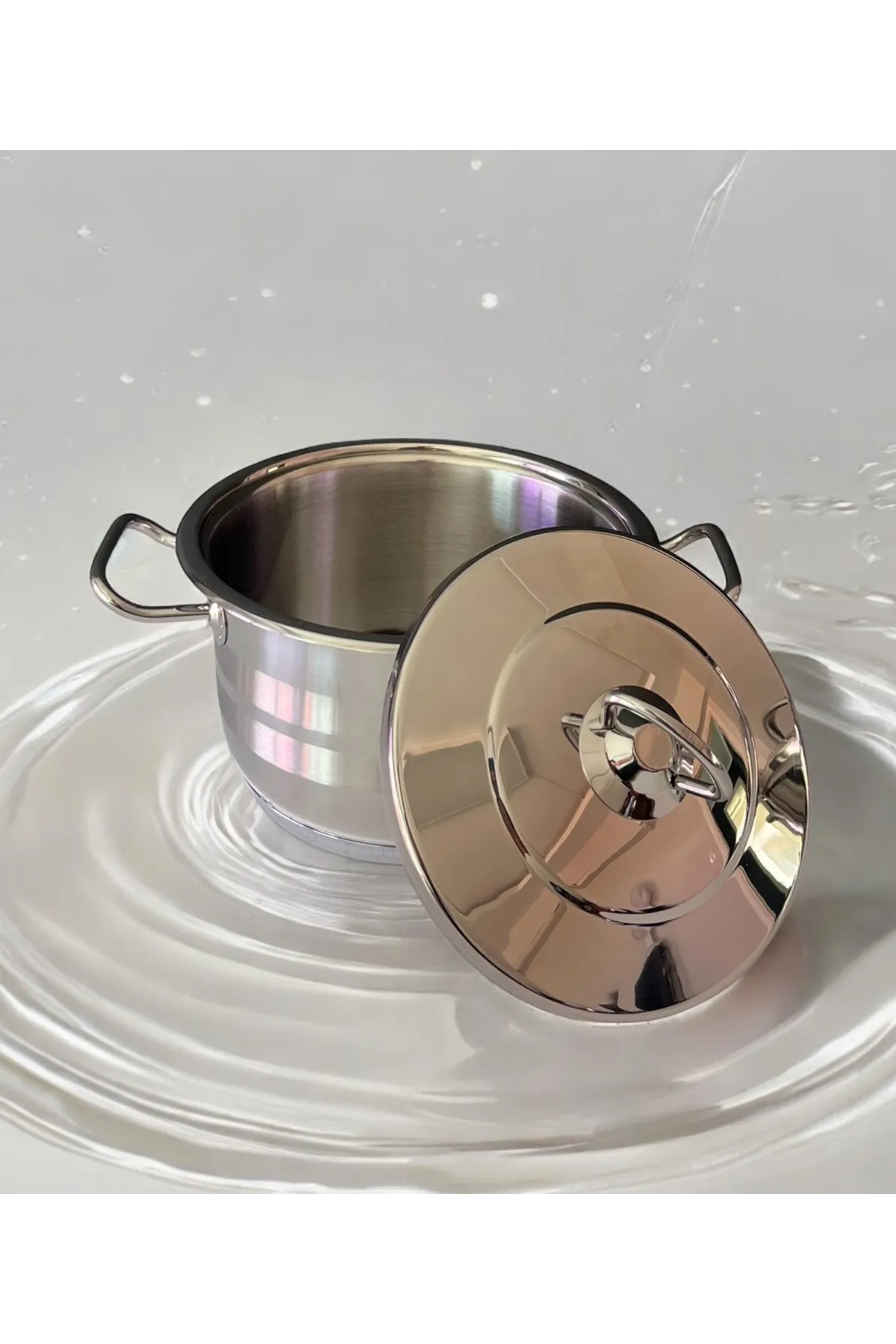 Deep Steel Cooking Pot 32 cm