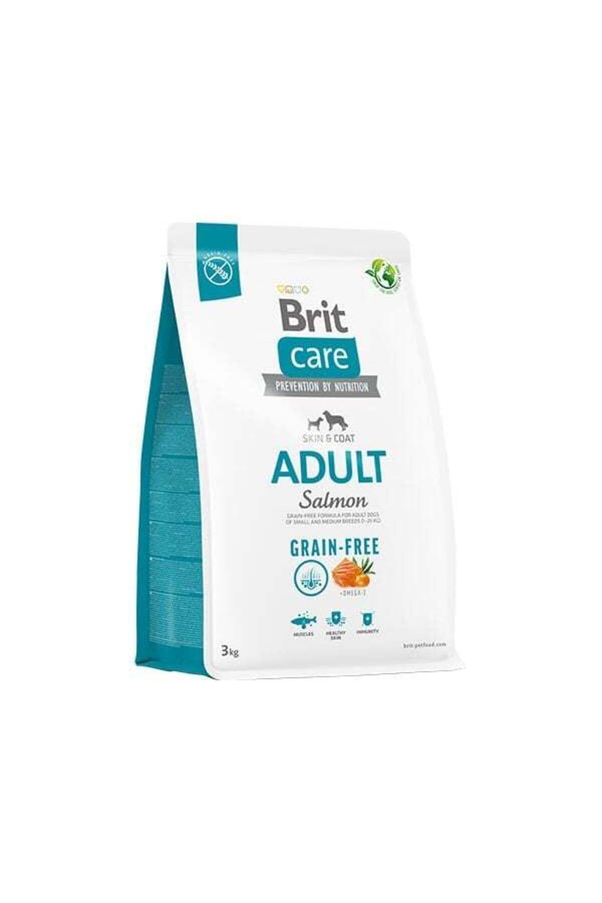 Brit Care Tahılsız Skin & Coat Somonlu Yetişkin Köpek Maması 3 Kg