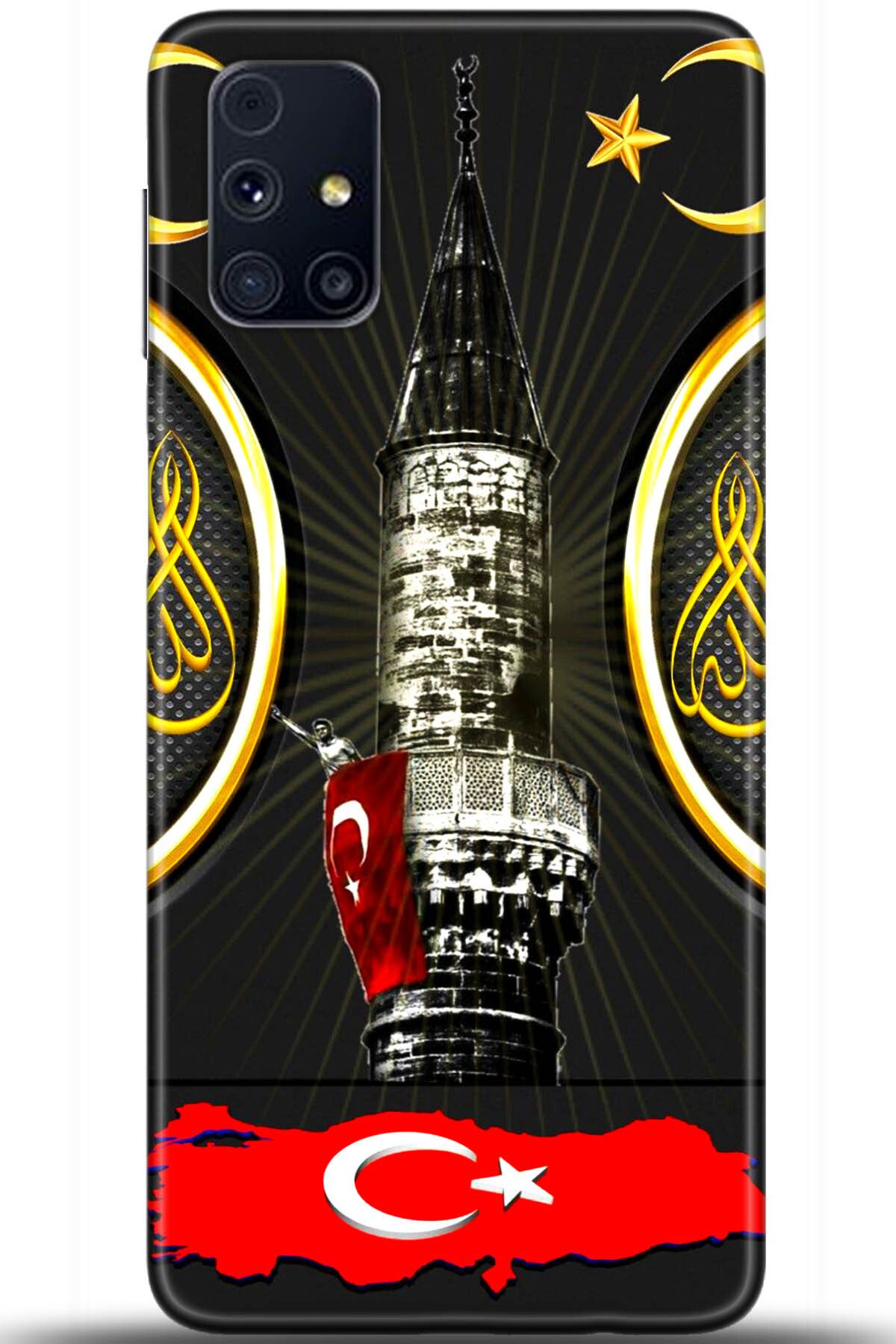 Noprin Samsung Galaxy M31s Kılıf HD Baskılı Kılıf - Loving You Series 5486