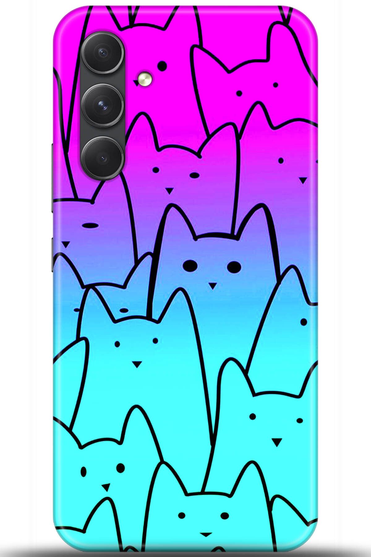 Noprin Samsung Galaxy A54 Kılıf HD Baskılı Kılıf - Loving You Series 5511