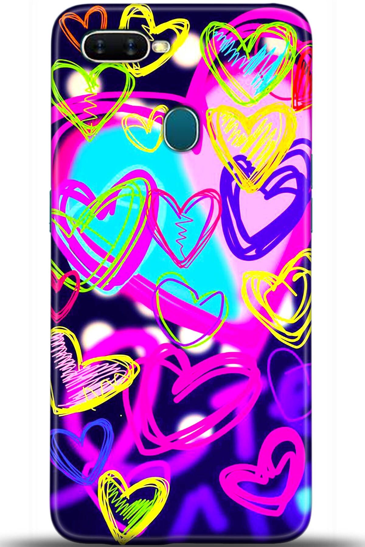 OPPO AX7 Kılıf HD Baskılı Kılıf - Loving You Series 5500