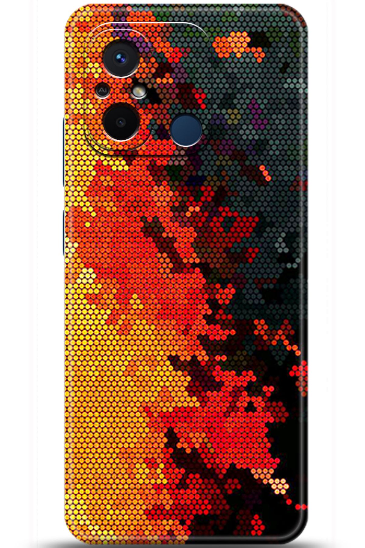 Noprin Xiaomi Redmi 12c Kılıf HD Baskılı Kılıf - Loving You Series 5540