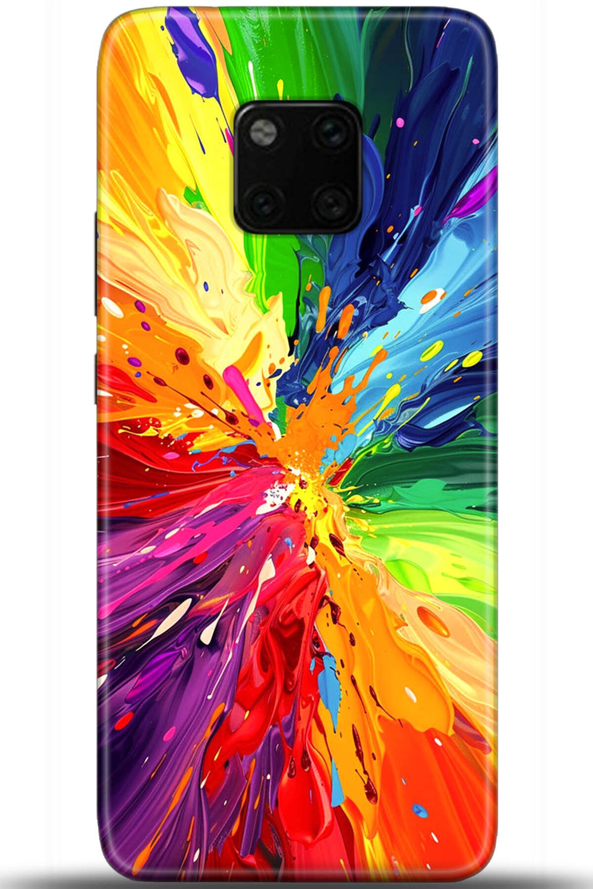 Noprin Huawei Mate 20 Pro Kılıf HD Baskılı Kılıf - Loving You Series 5513