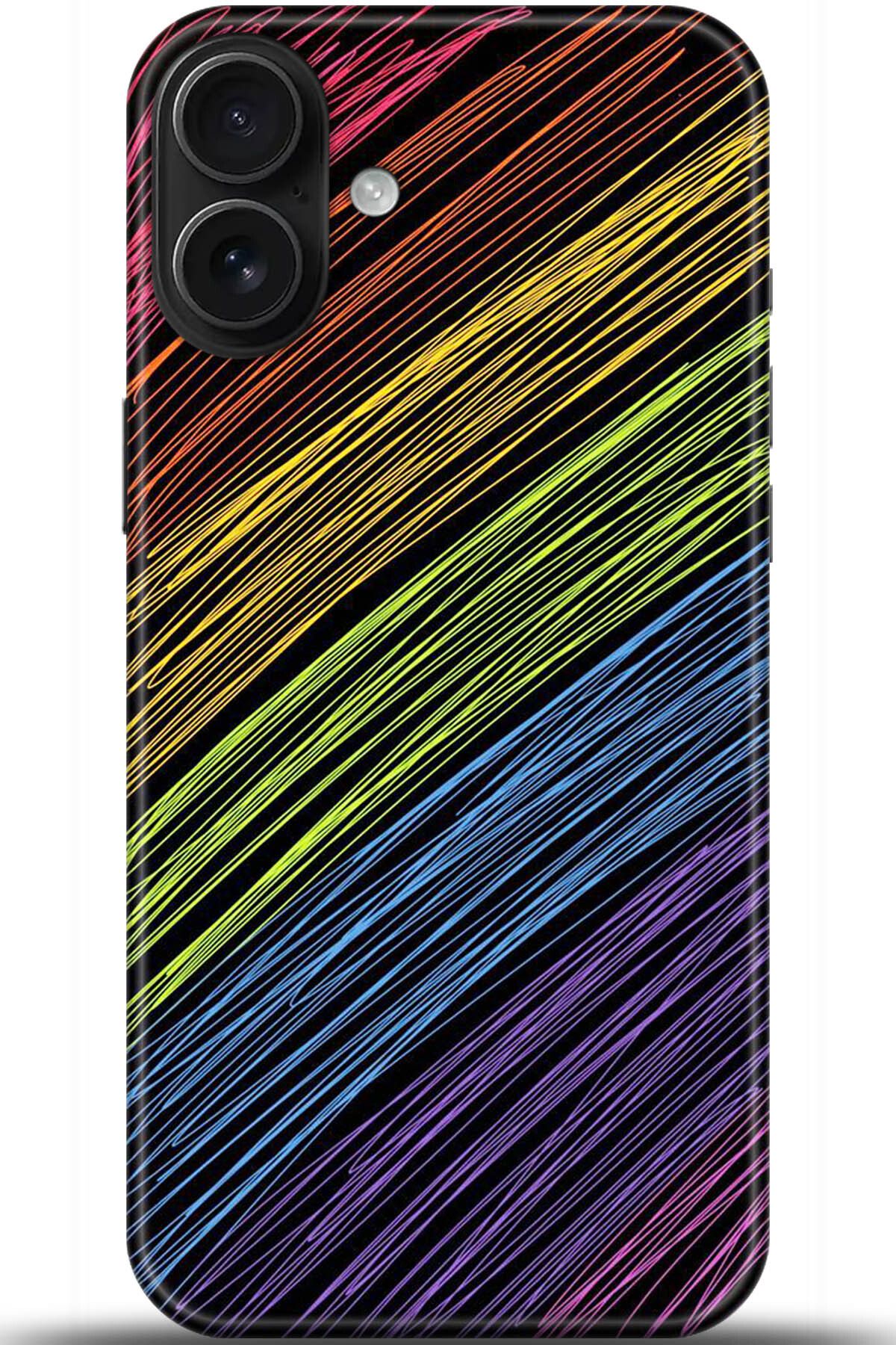Noprin Apple iPhone 16 Kılıf HD Baskılı Kılıf - Loving You Series 5525