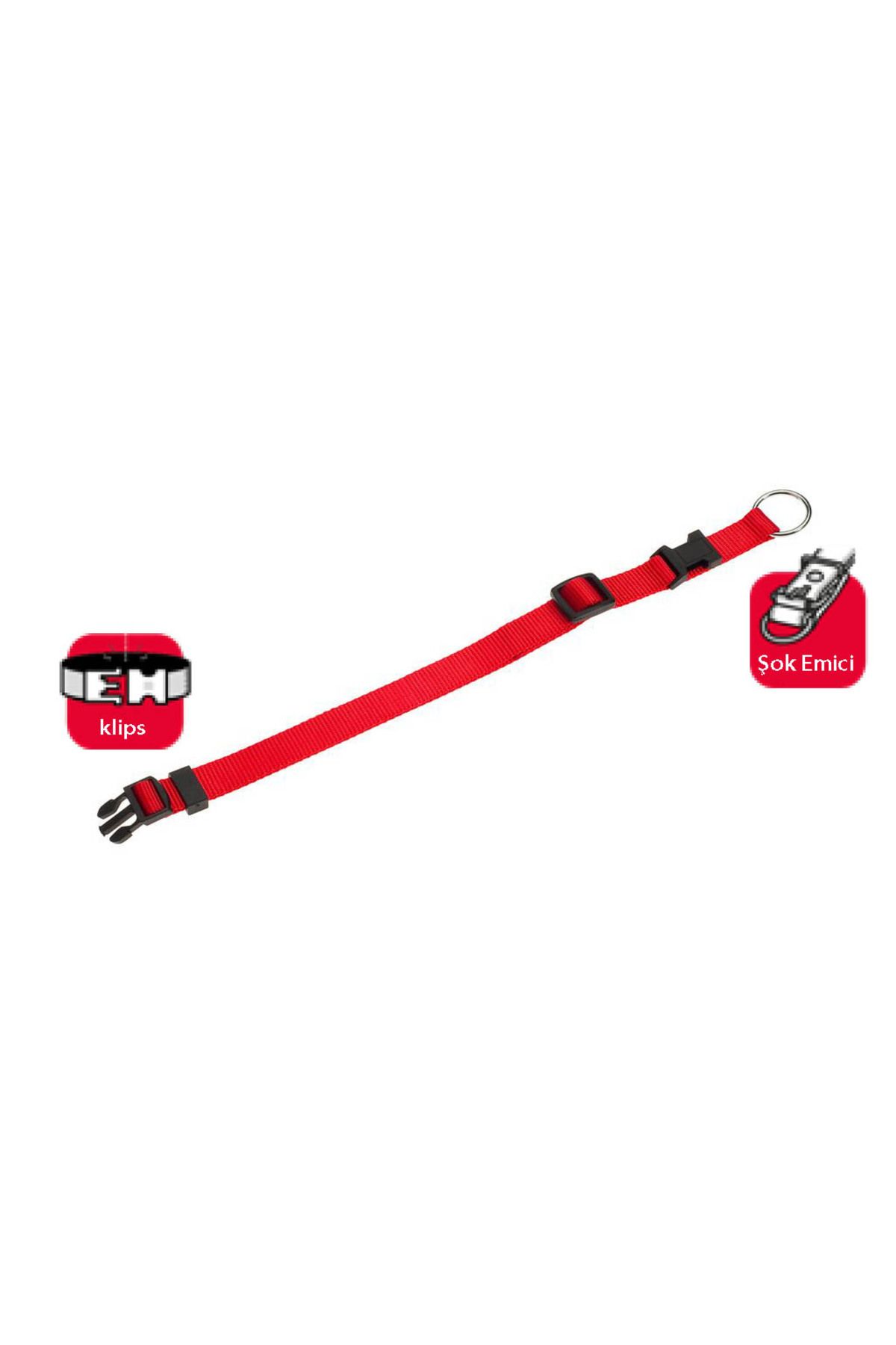 Karlie-Karlie Neck Collar 45-65cm Red 1