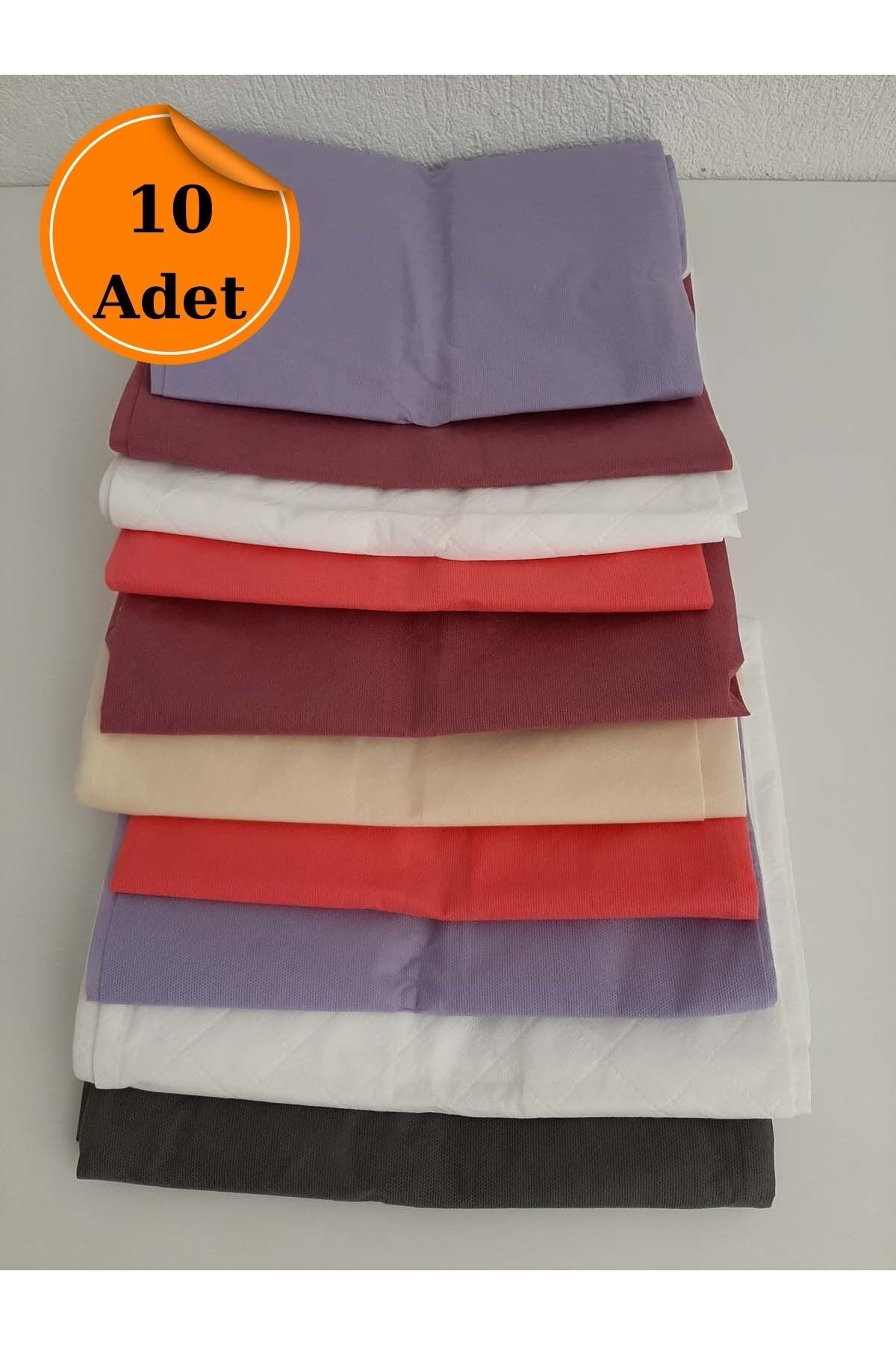 Mefateks-Mef Collection Pillowcase Interlining Base Mixed Color 10 Pieces 1