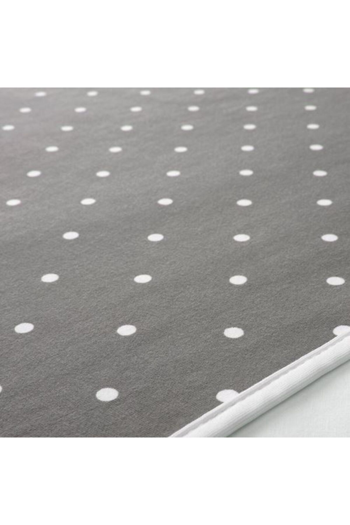 IKEA Bebek Alt Değiştirme Pedi, Gri-noktalı Model 90x70 Cm %100 Pamuk fotoğrafı 4 (önizleme)