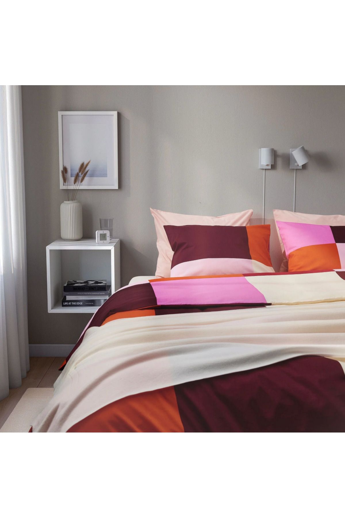 IKEA-Brunkrıssla Double Duvet Cover Set 220X240Cm 3