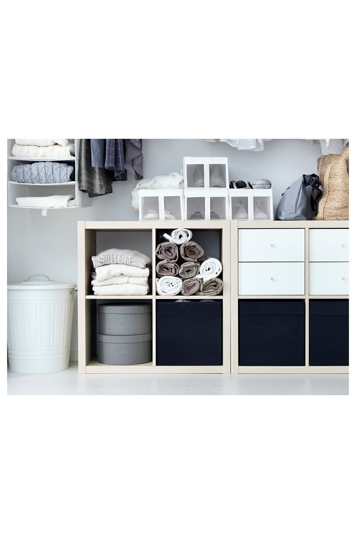 IKEA-Drena Box, black, Decorative Box, 33x38x33 cm Multi-Purpose Organizer Box 6