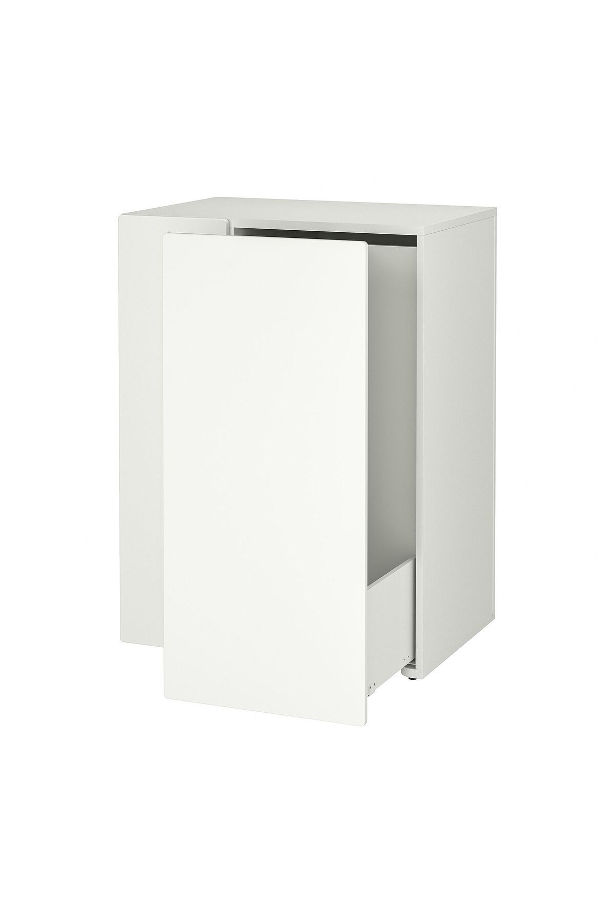 IKEA çocuk gardırobu, beyaz, 80x55x108 cm fotoğrafı 2 (önizleme)