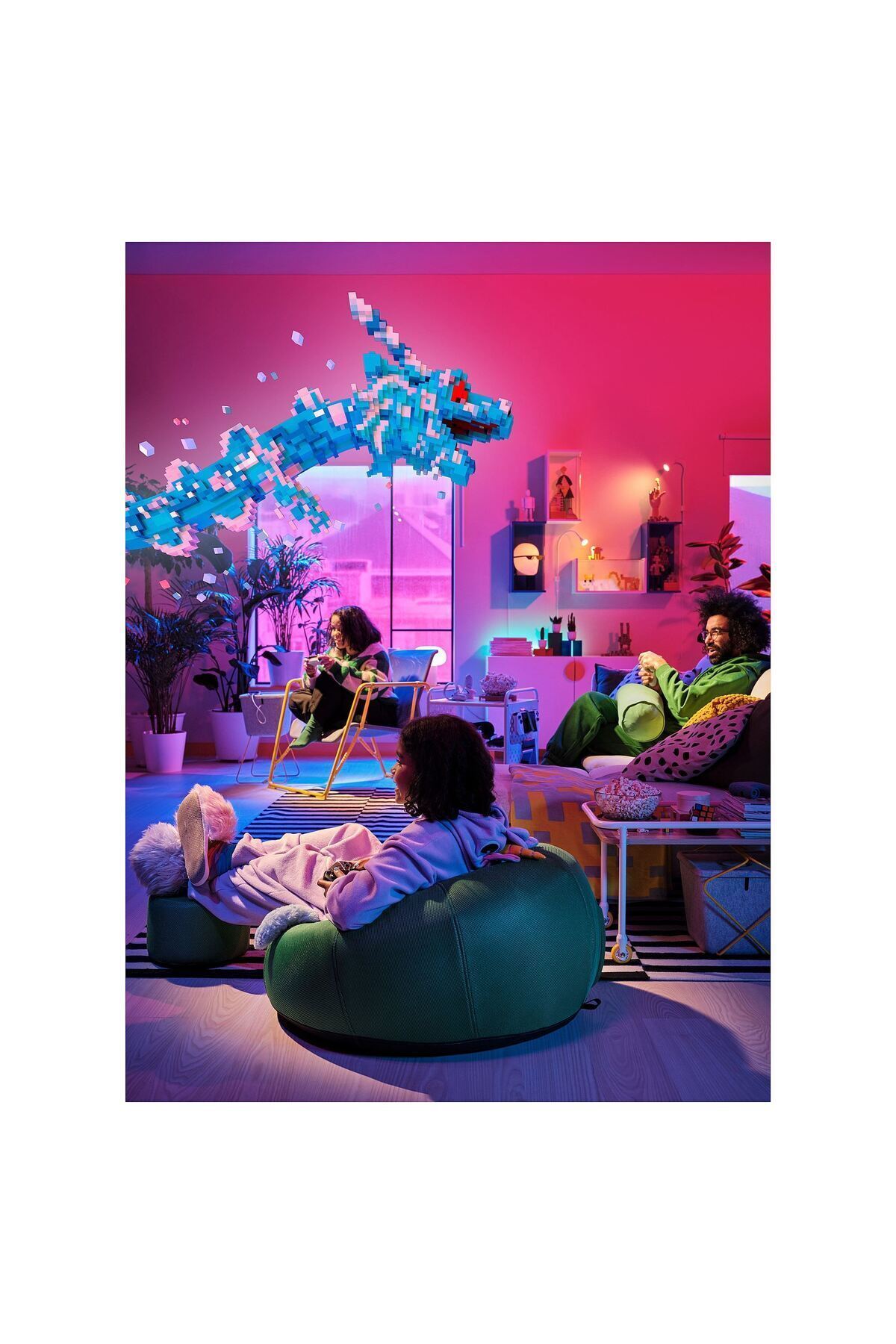 IKEA keson, beyaz, 56x62 cm