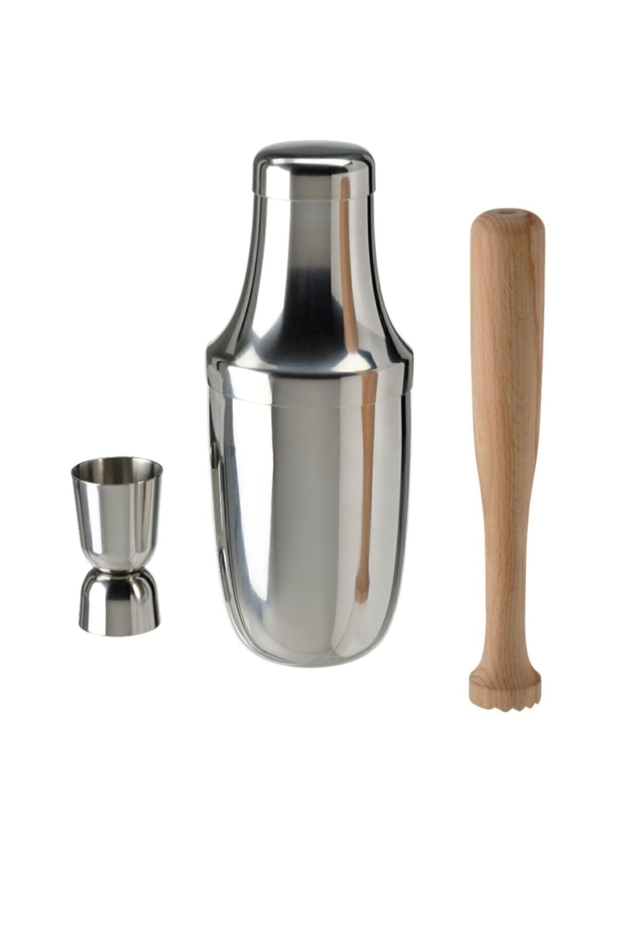 IKEA Shaker Seti, Ikea Kokteyl Hazırlama Seti, Kokteyl Seti Bar Baston Shaker Set