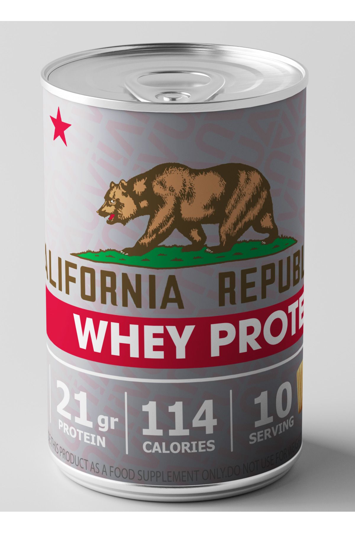 CALIFORNIA REPUBLIC Whey Protein - 300Gr - CiciBebe Aromalı - 10 Servis