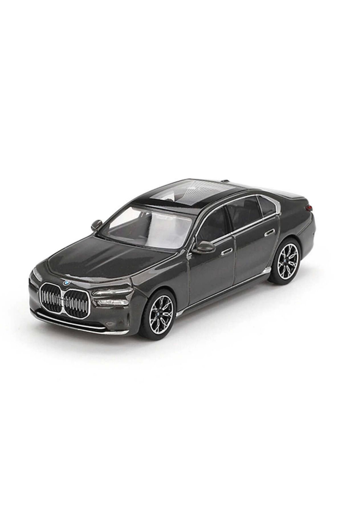 VB QUALITY Mini GT 1/64 BMW i7 xDrive60 Dravit Grey Blister Paket