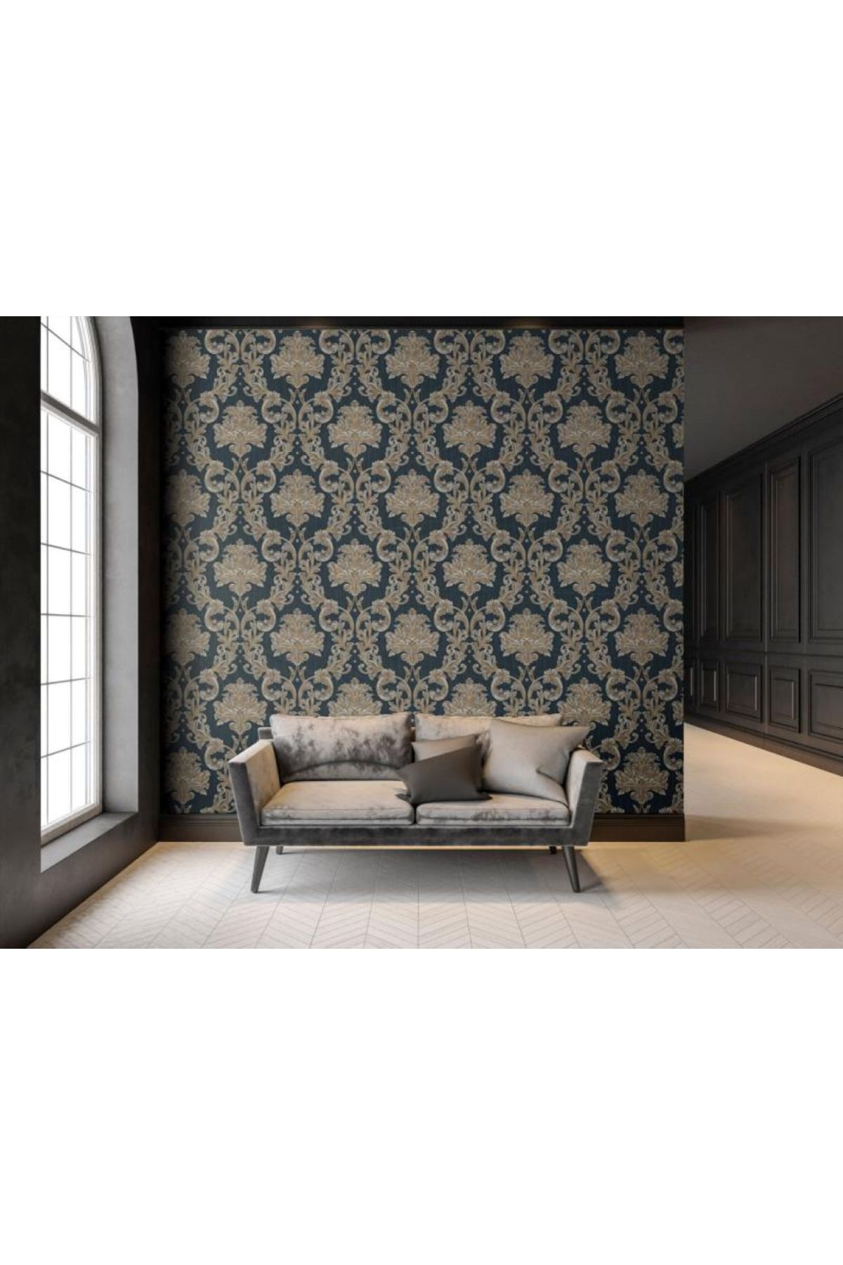 Adawall 6808 Serisi | Damask Zengin Süsleme Duvar Kağıdı | 10.6M2