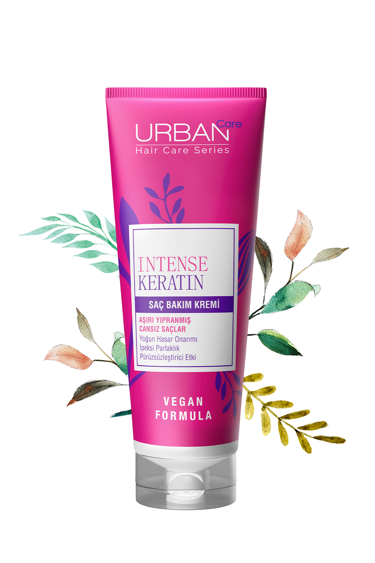 Intense Keratin Aşırı Yıpranmış Saçlara Özel Saç Bakım Kremi-250 Ml-vegan — 8680690700774 — تصویر 3 از 3