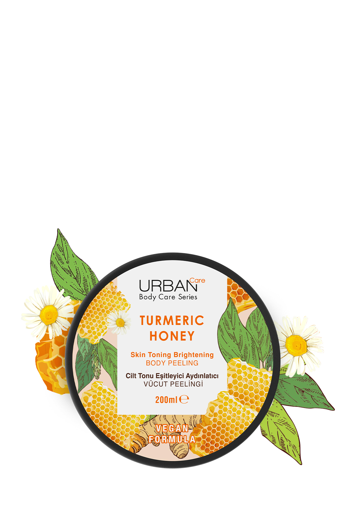 Turmeric Honey Cilt Tonu Eşitleyici ve Aydınlatıcı Vücut Peelingi 250 Ml-vegan — URBN-PEELNG2 — تصویر 3 از 7