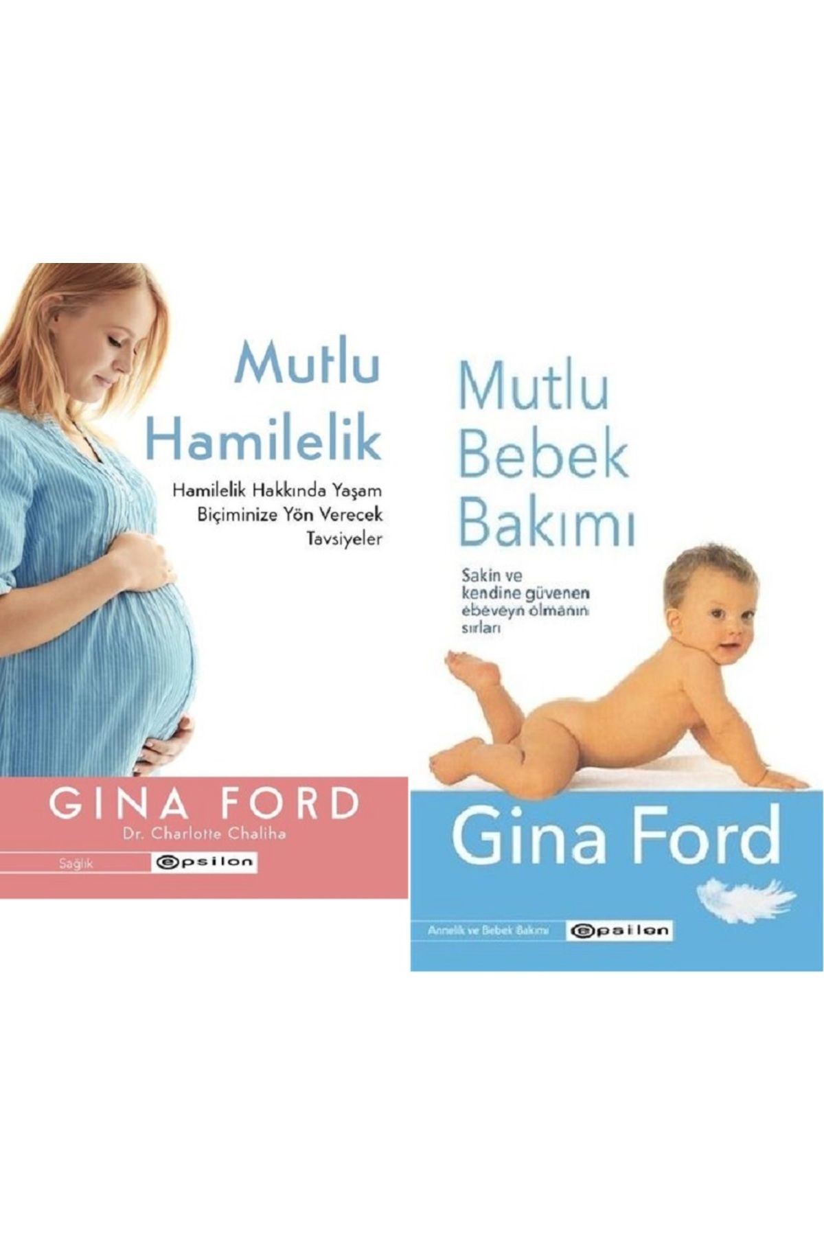 Epsilon Yayınevi Mutlu Hamilelik + Mutlu Bebek Bakımı / 2 Kitap Set