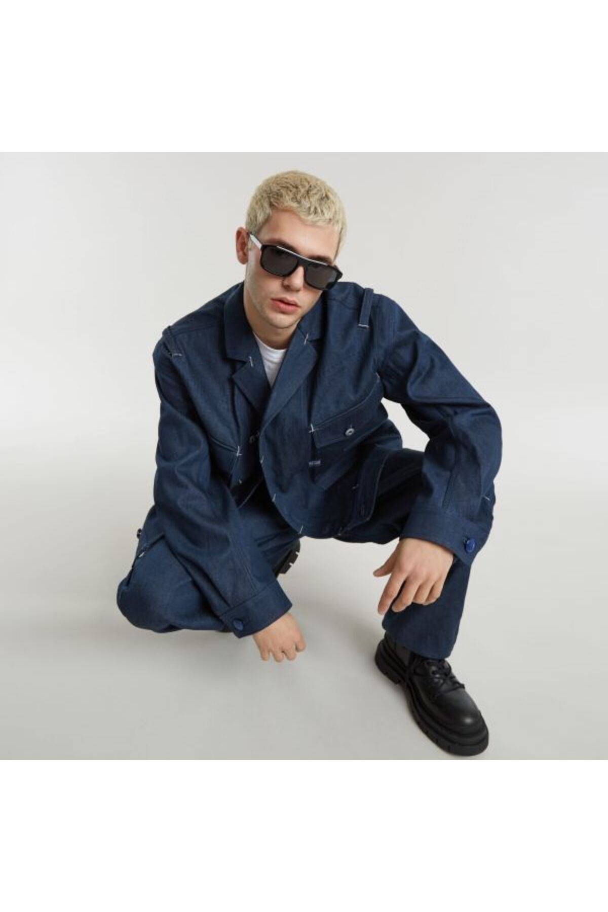 شلوار جین مردانه G STAR ORIGINS BEND 3D LOOSE G-STAR RAW