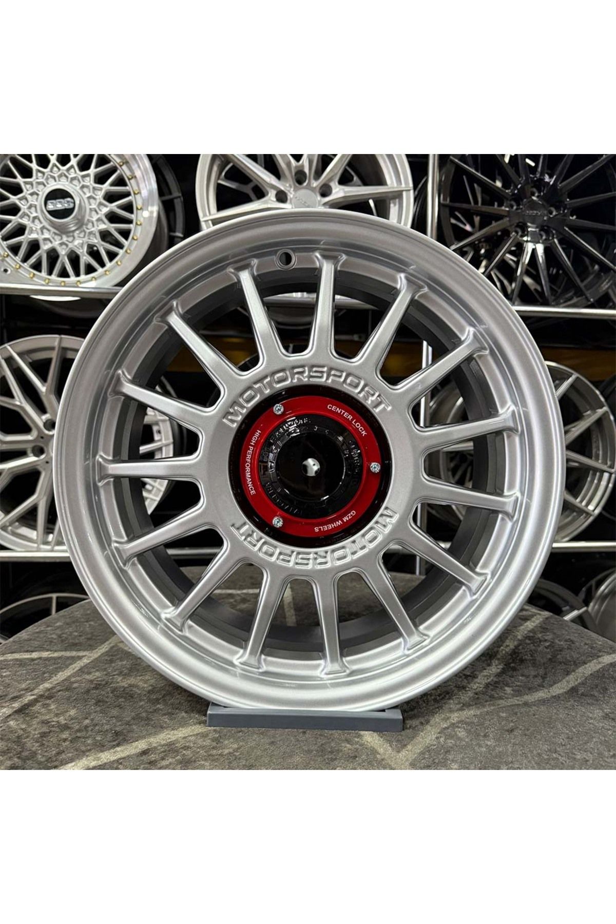 kormetal 16 inç 4x100 MOTORSPORT Gümüş Jant Modeli (4 ADET)