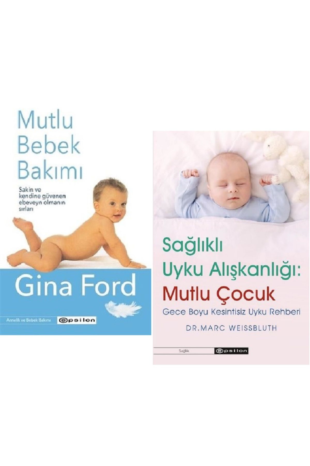 Epsilon Yayınevi Mutlu Bebek Bakımı + Mutlu Çocuk / 2 Kitap Set