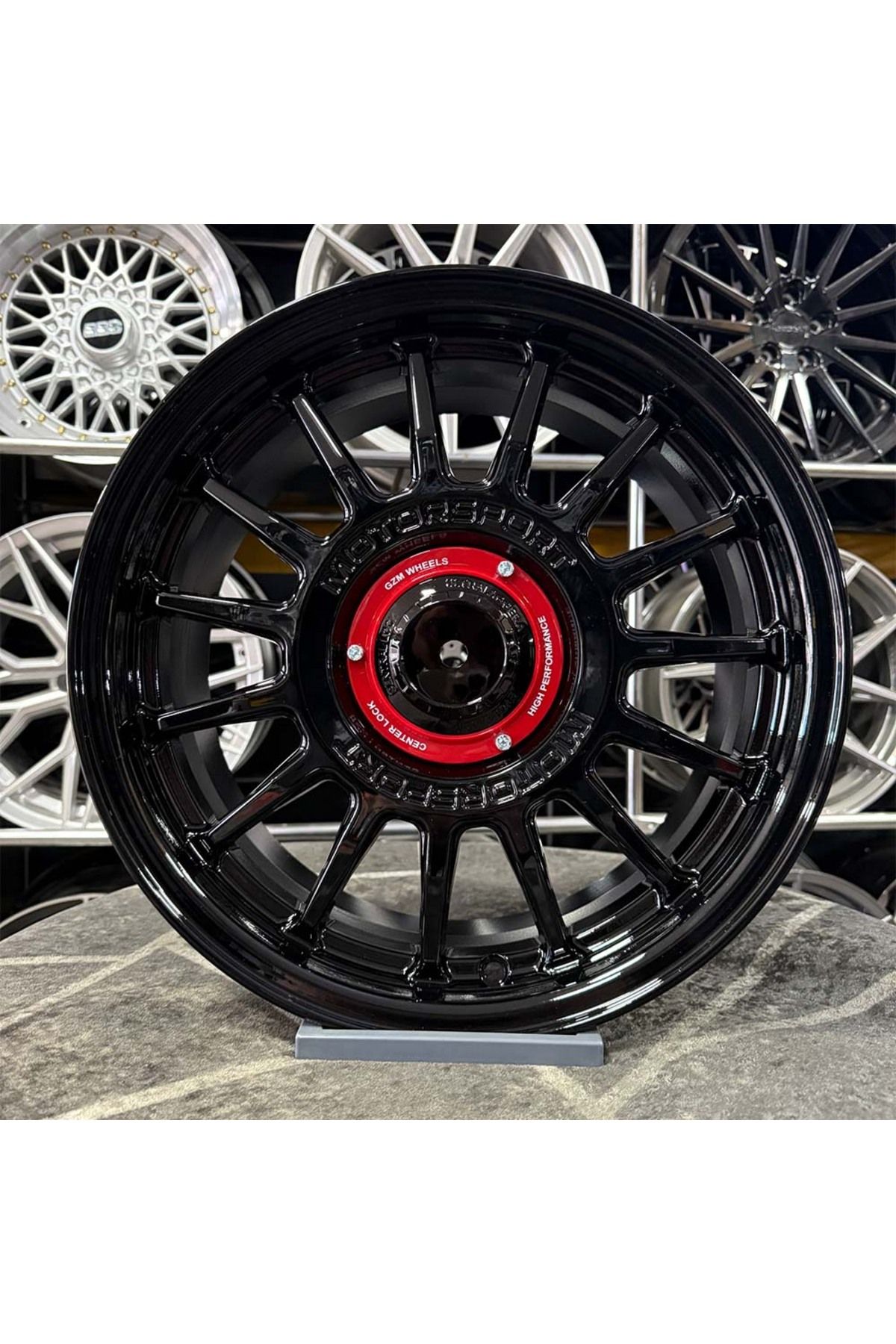 kormetal 16 inç 5x108 MOTORSPORT Siyah Jant Modeli (4 ADET)