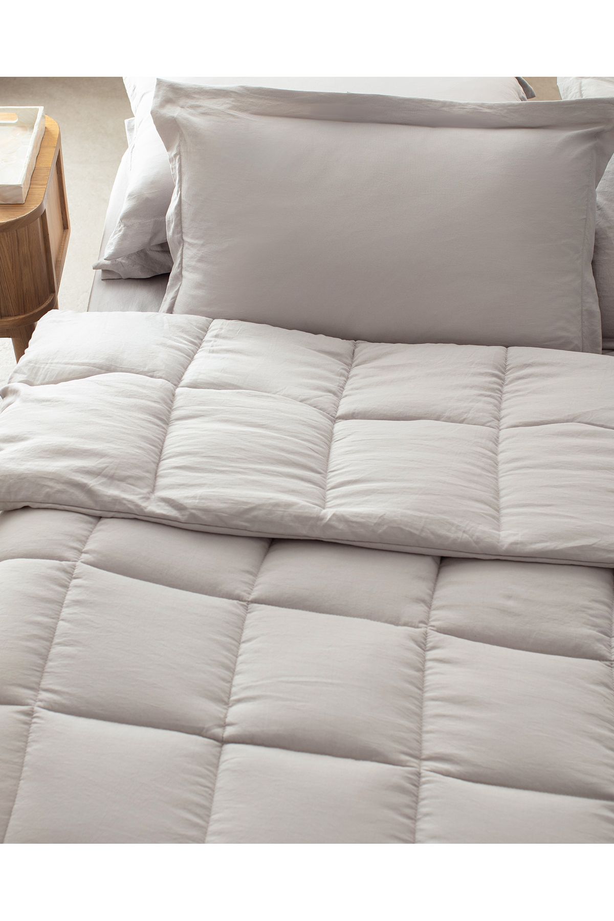 Madame Coco-Mona Single Comforter Set - Stone 5
