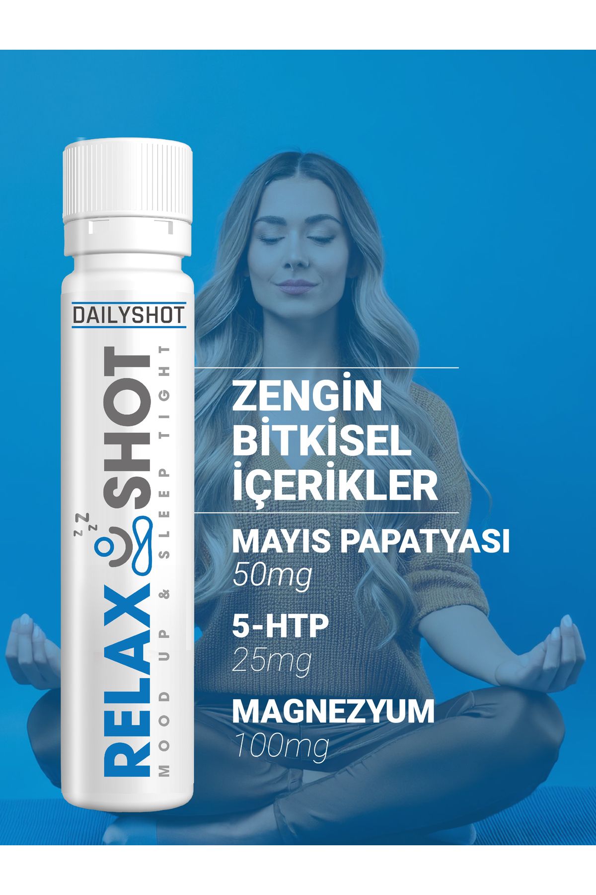 HANGOVERSHOT-Relaxshot Stress Free and Deep Sleep, Relax Shot Herbal Sleep Regulator 5