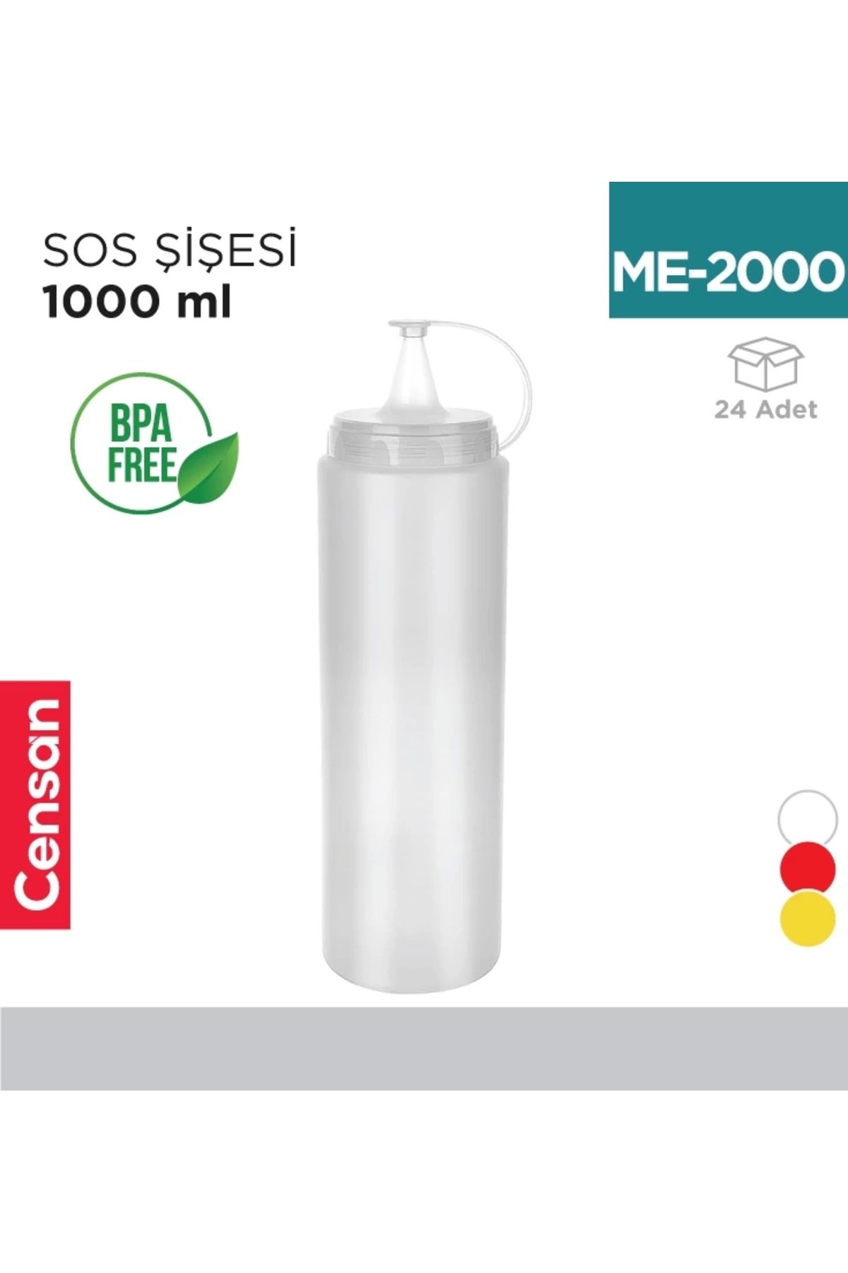 Censan SOS ŞİŞESİ 1000 ML(AP-9031)