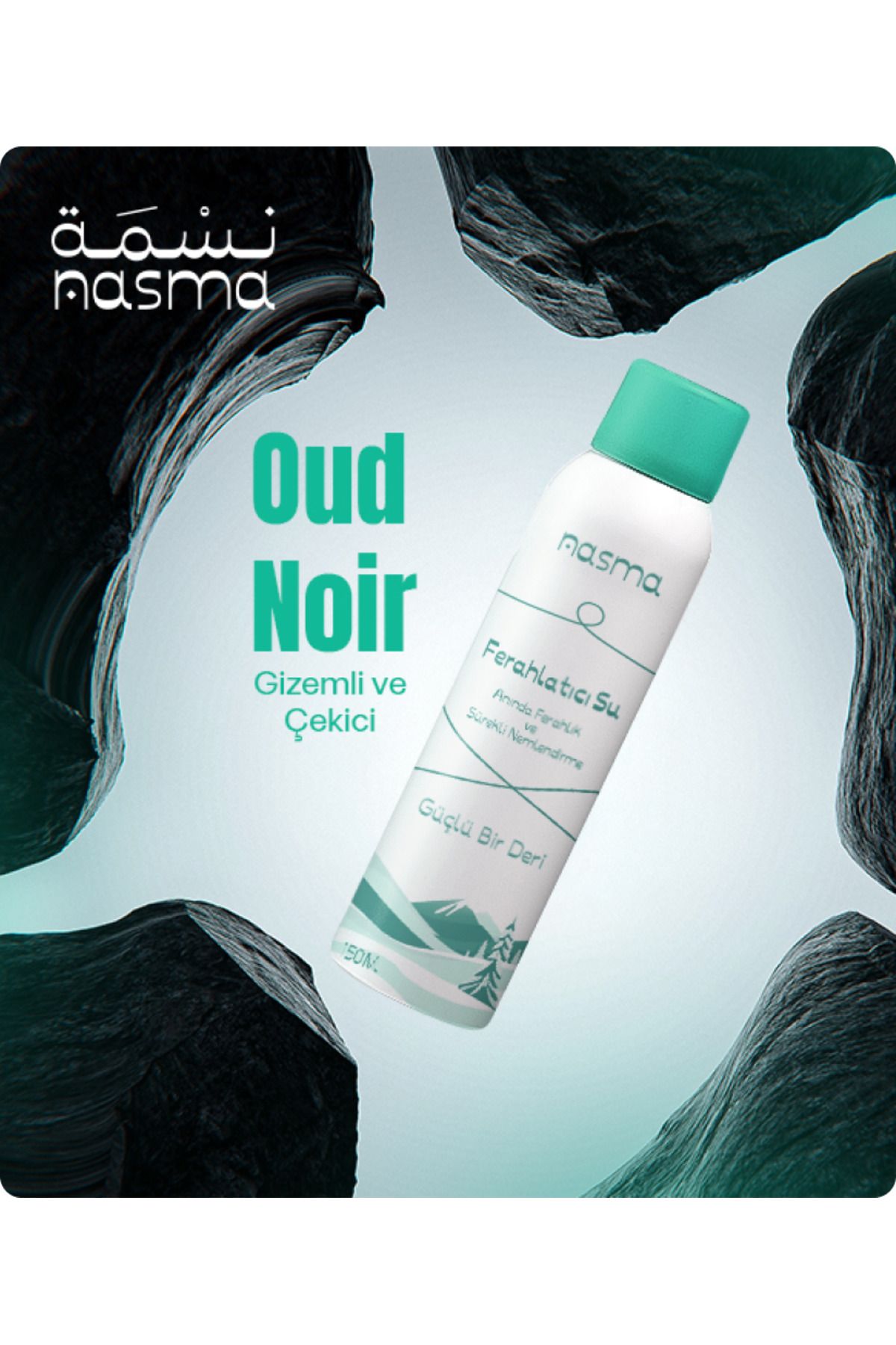 NASMA Oud Noir Kokusuyla Serinletici, Nemlendirici Su Spreyi 150 Ml