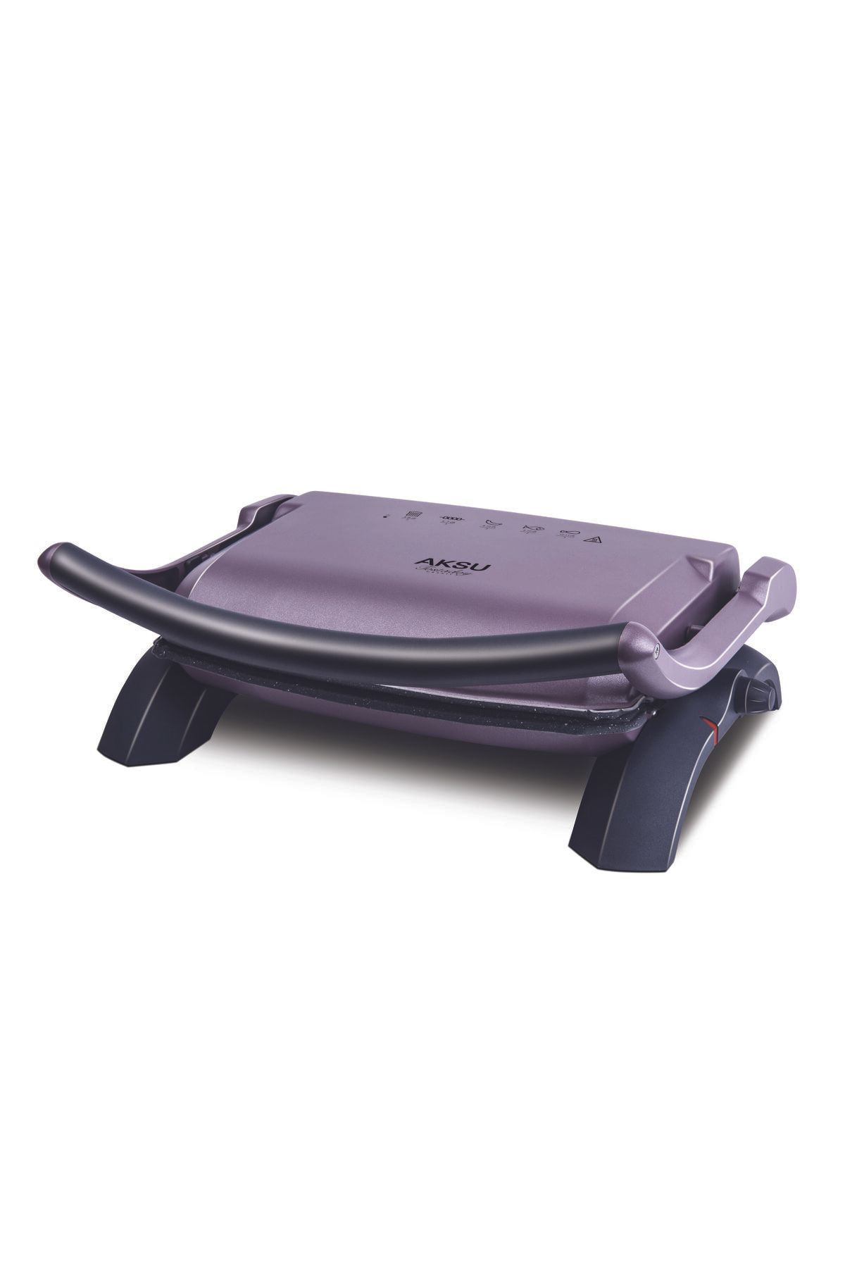 AKSUU T28e Tostadoy Granit 1800W Izgara ve Tost Makinesi Violet