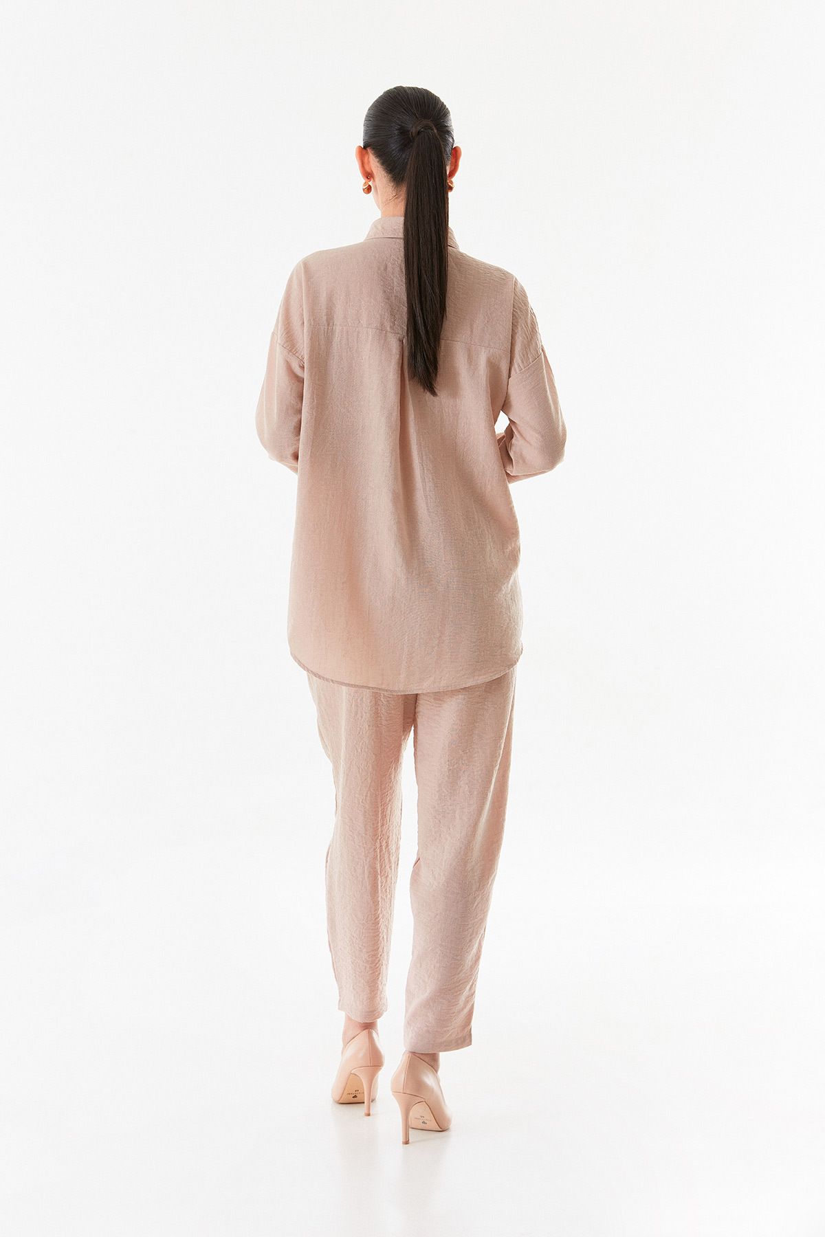 Fulla Moda-Fullamodest Basic Double Linen Set 5