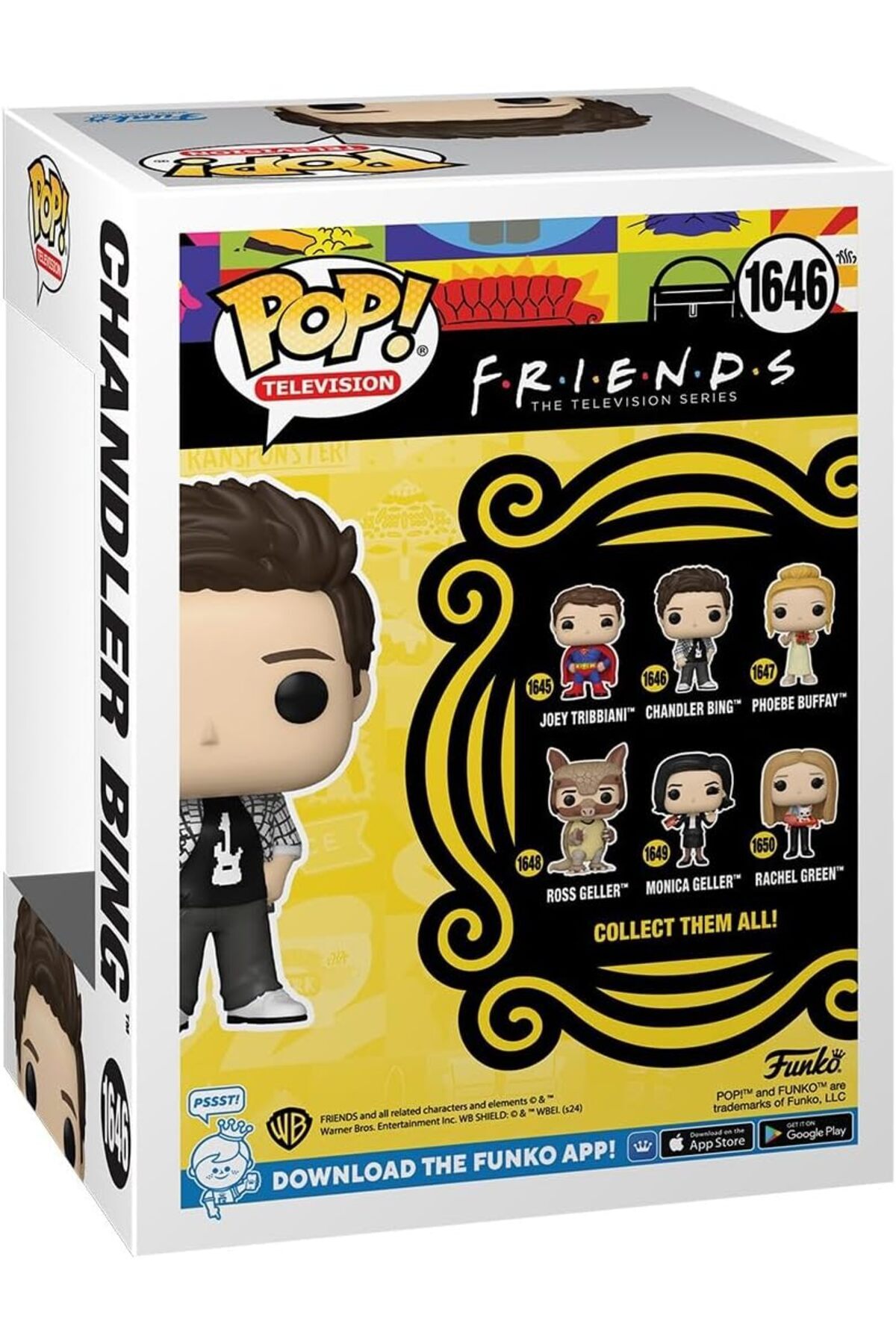 Funko-Pop! TV: Friends S6 Chandler Vinyl Figures 3