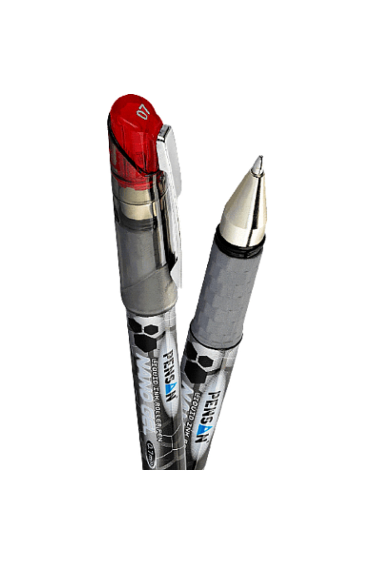 Pensan Nano Gel 0.7mm Jel Mürekkepli Kalem Kırmızı - Fiyatı, Yorumları