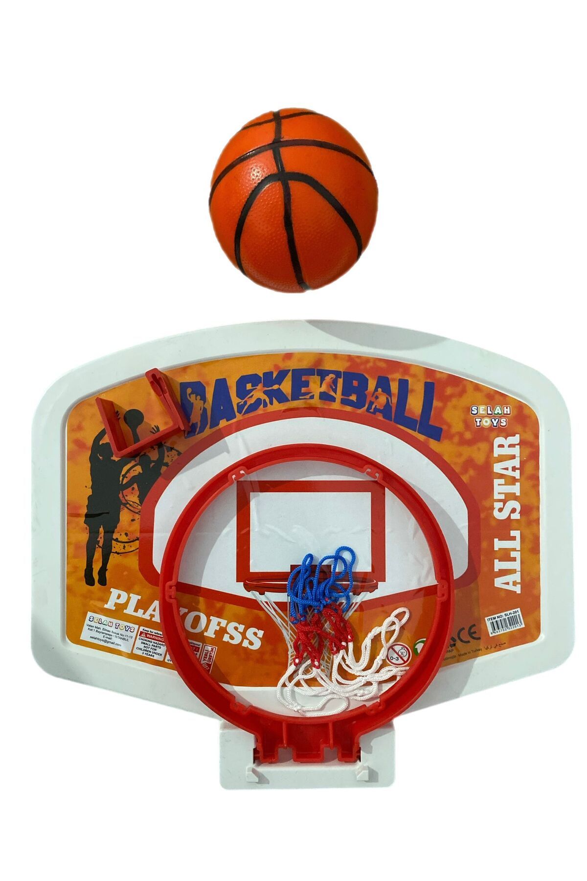 alpmodel Fileli Basket Toplu Asılan Basket Atma Basket Potası 39 cm Büyük Boy